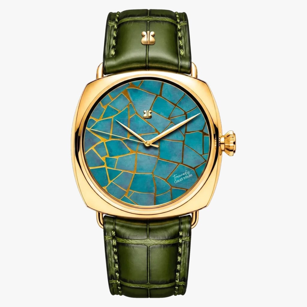 Indie Watch Trencadís Aiguamarina - Alligator Verde