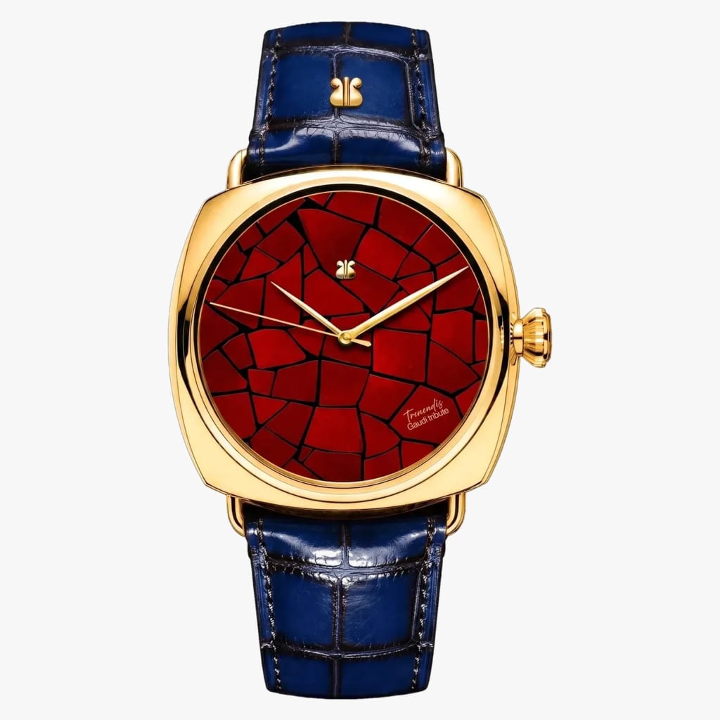 Indie Watch Trencadís Carmesí - Alligator Azul