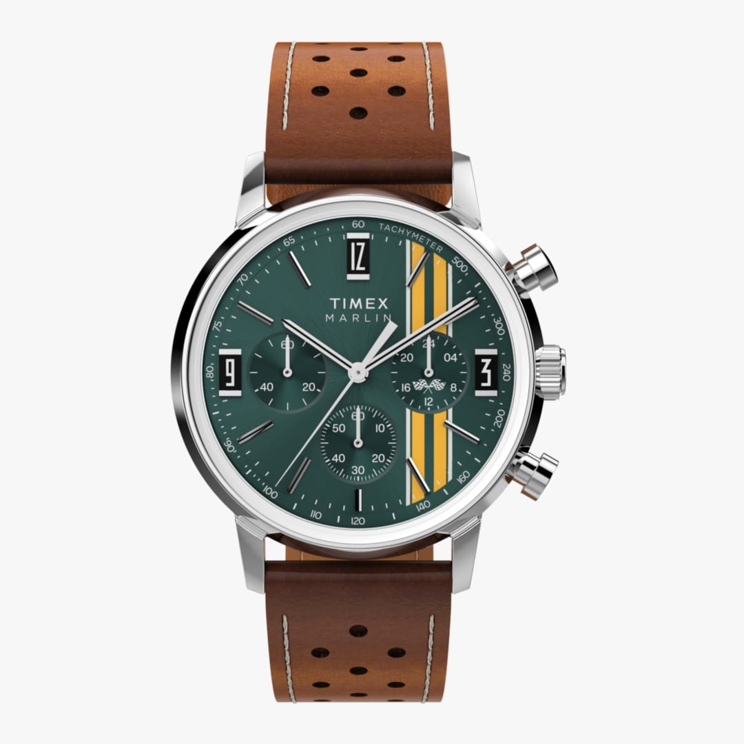 Timex Con Botn Timex Marlin® Chronograph Tachymeter – World Watch Museum – El universo ...