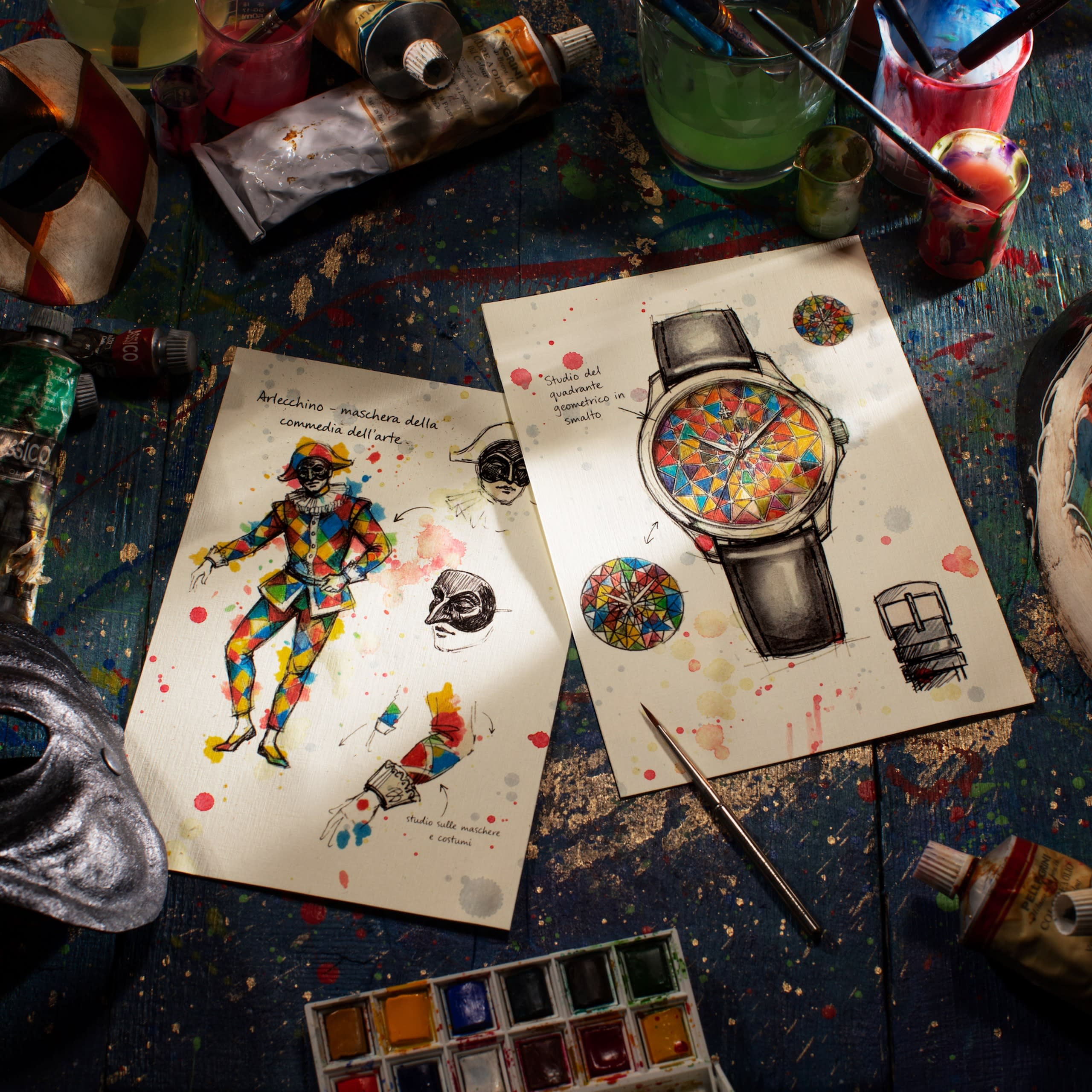 Venezianico Redentore Arlecchino - Limited Edition