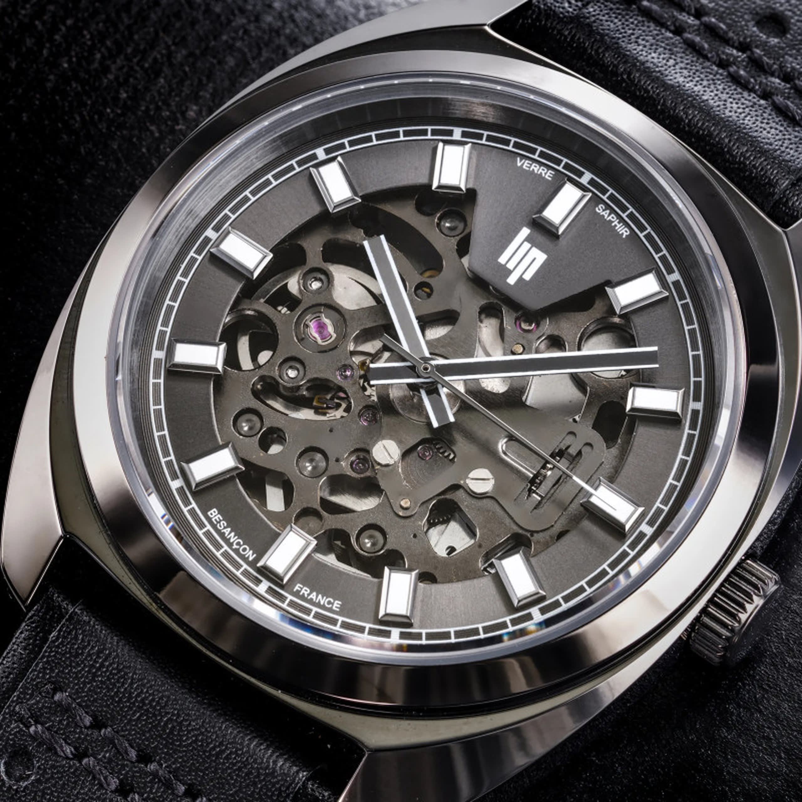 Lip Général de Gaulle Automatic Skeleton 39 mm