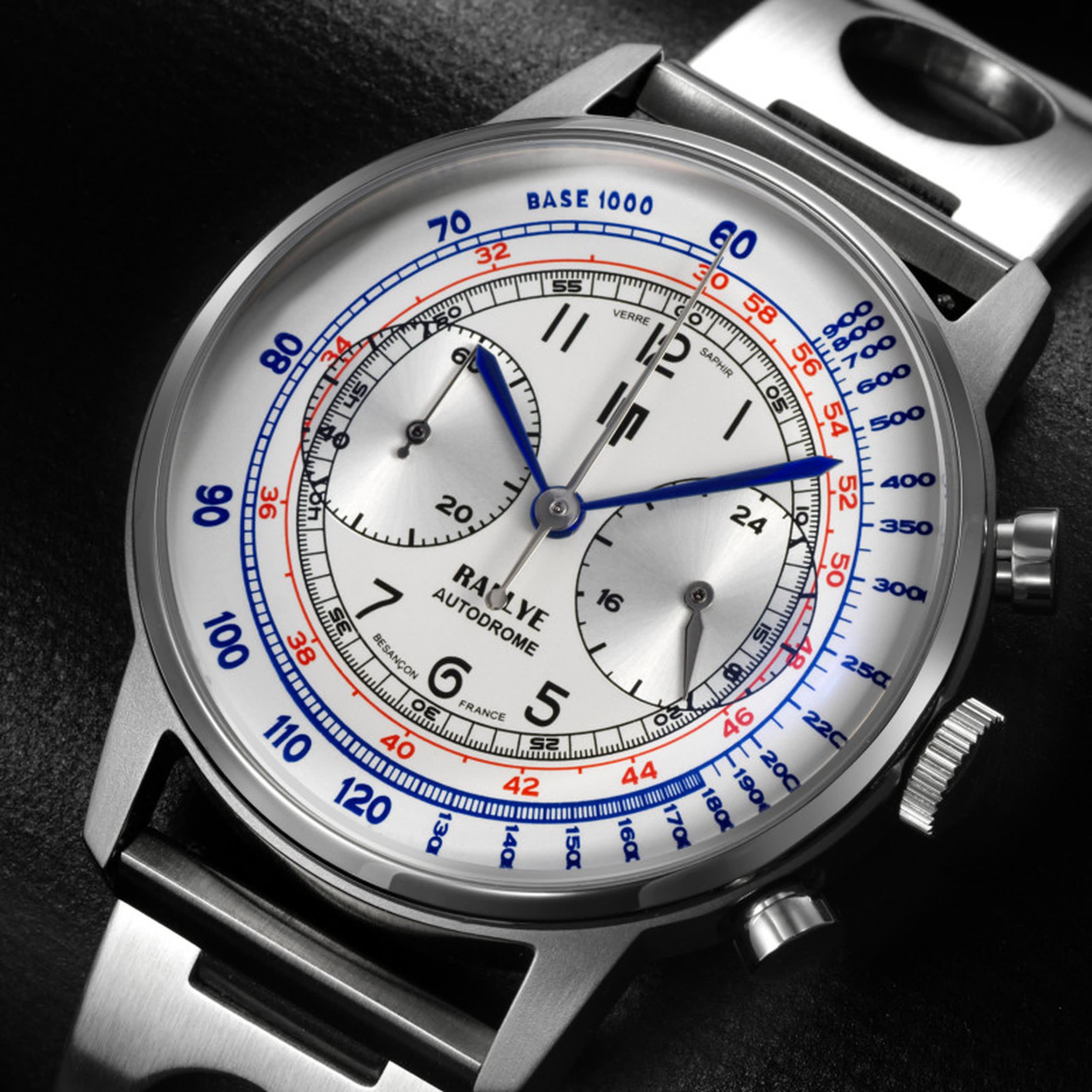 Lip Rallye Meca-Quartz Chronograph 40 mm