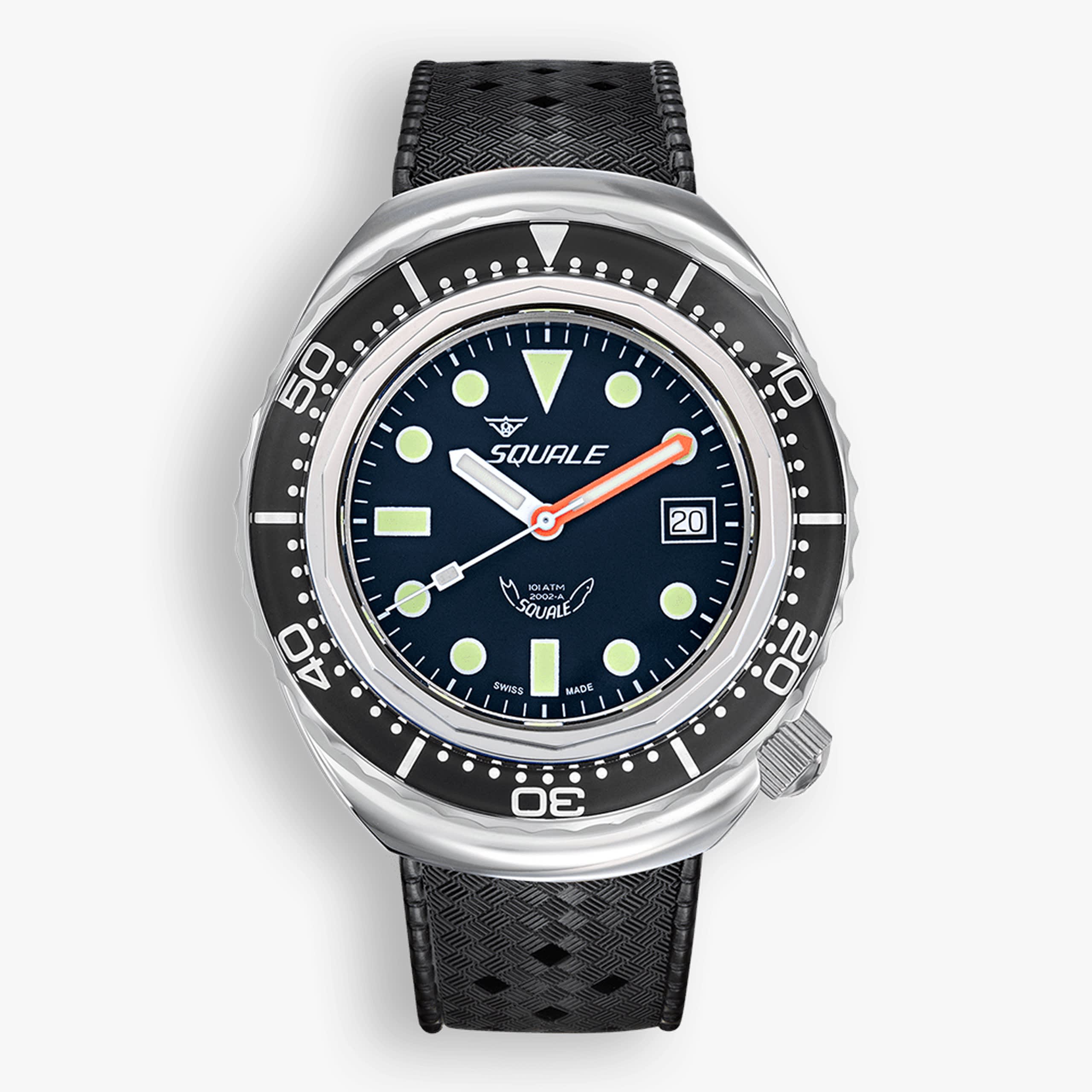 Squale 2002 Black Round Dots