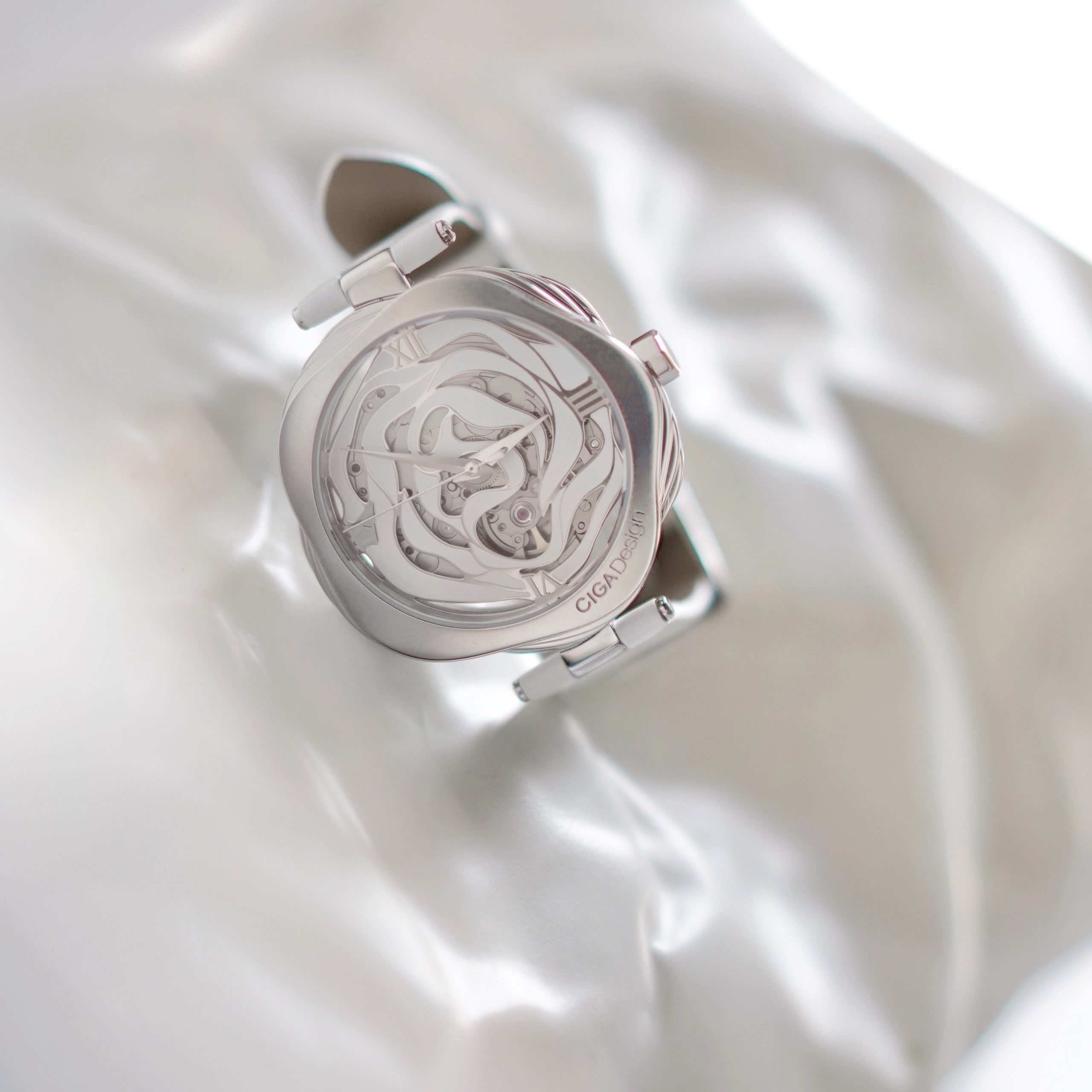 Ciga Design Denmark Rose Leather Strap Quartz