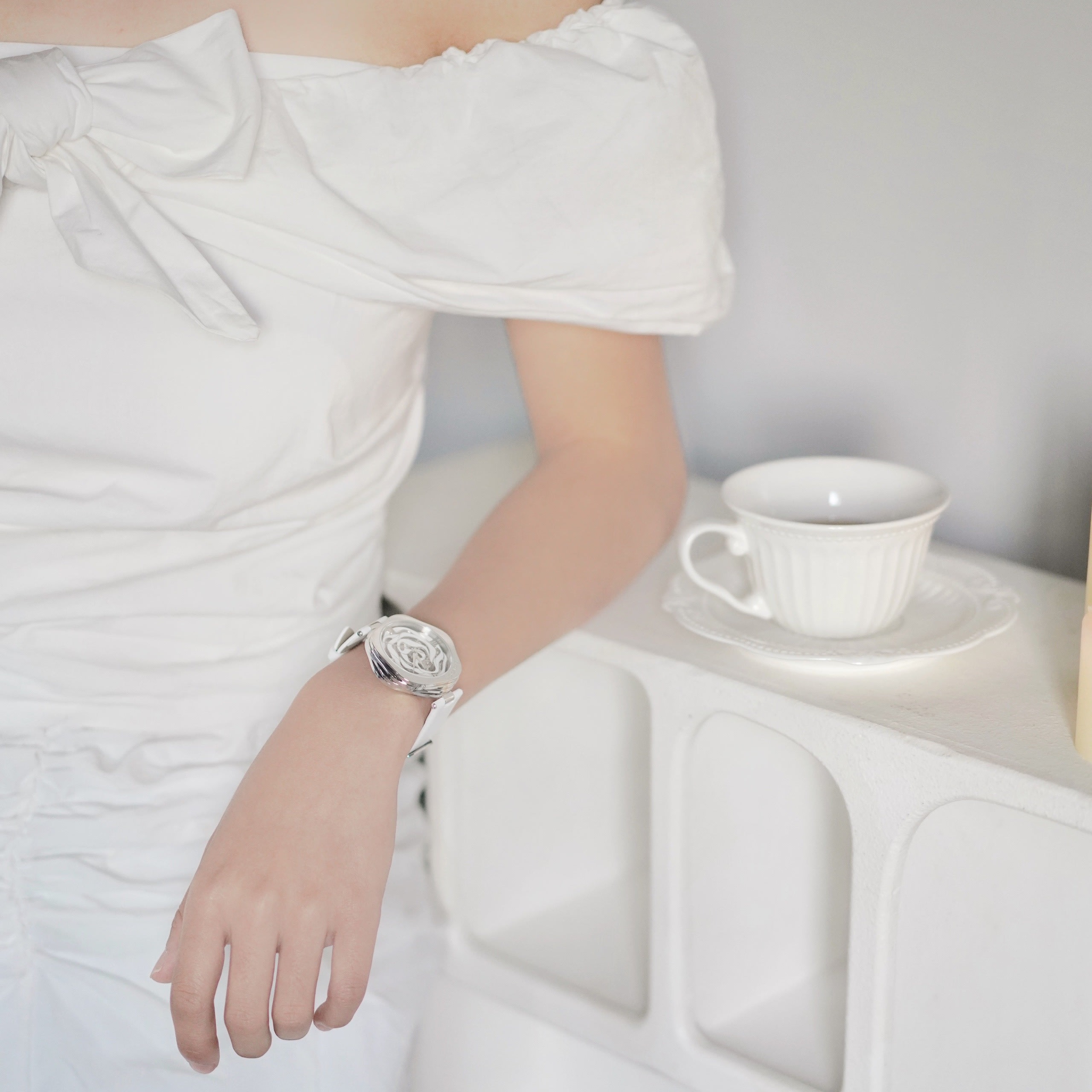Ciga Design Denmark Rose Leather Strap Quartz