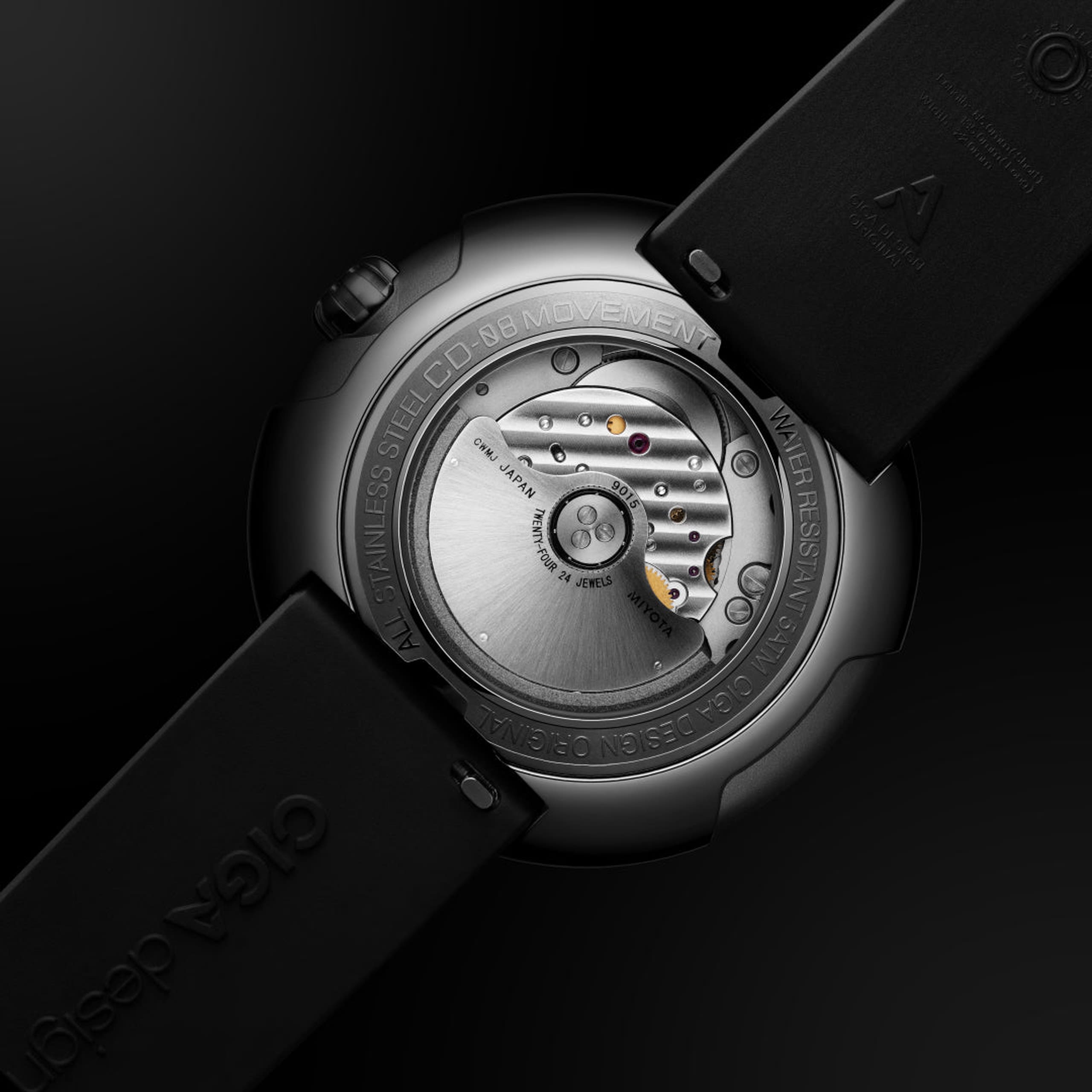 Ciga Design Automatic Wandering Hour Time Cipher Carbon