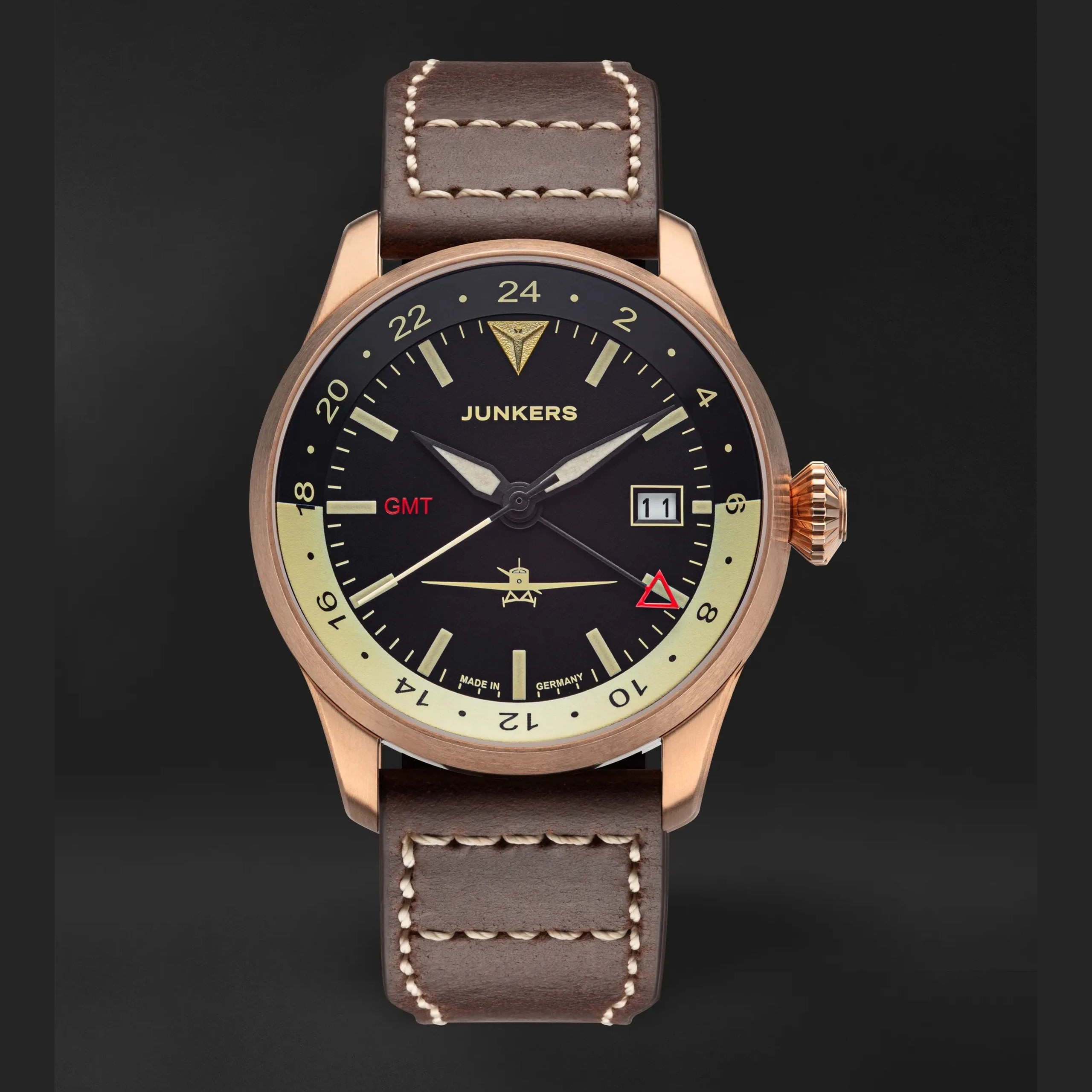 Junkers Flieger GMT Automático