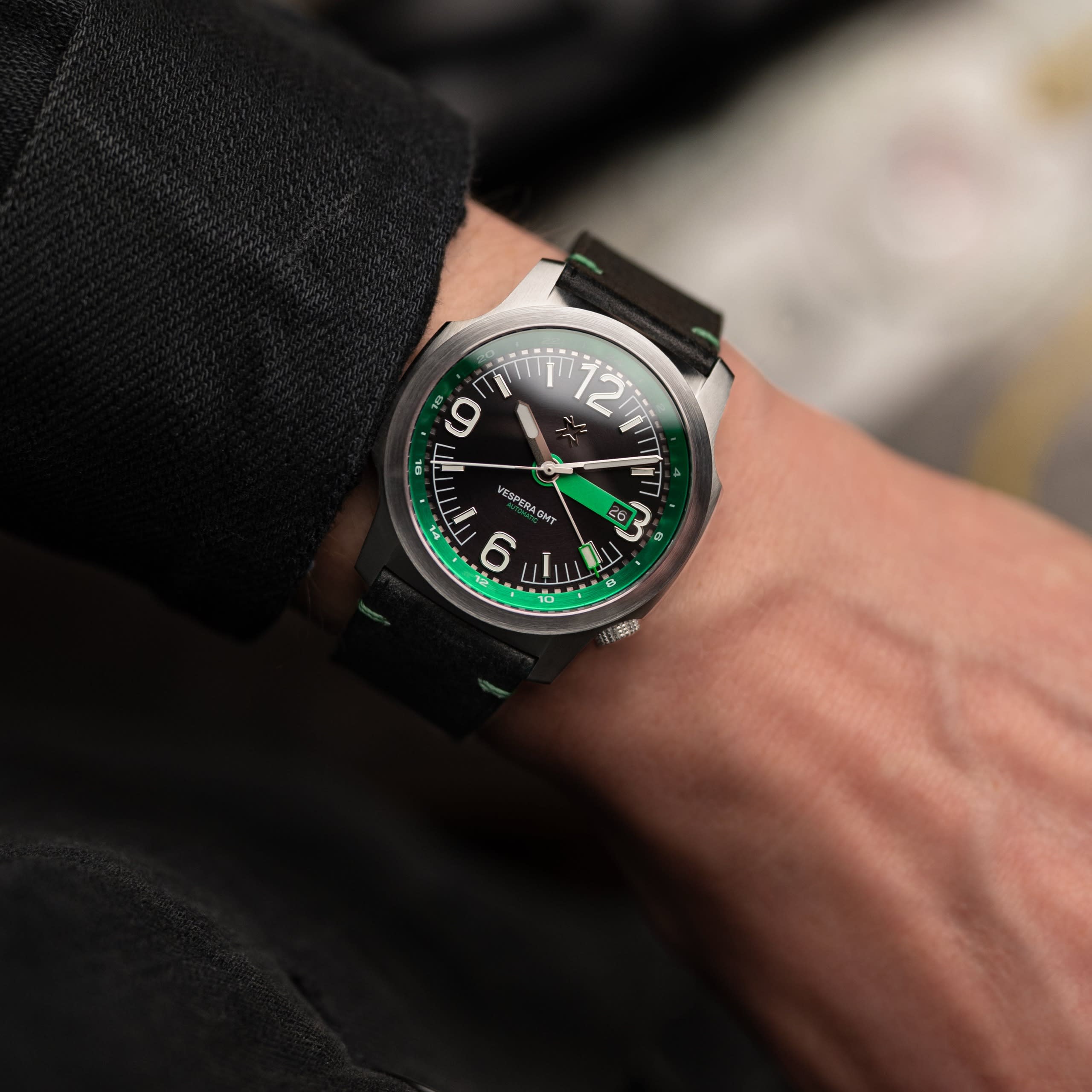 Nadir Vespera GMT Green