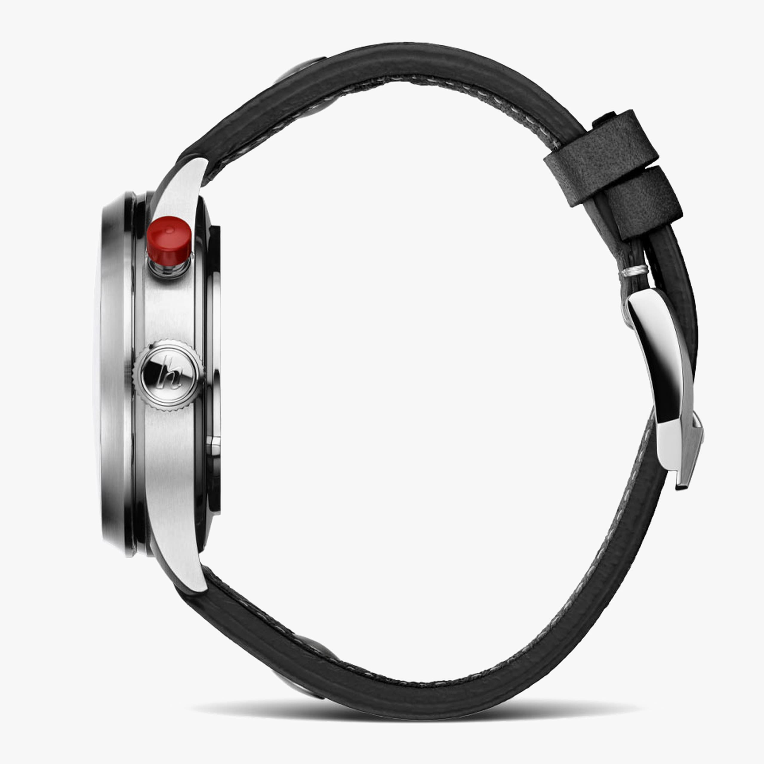 Hanhart Pioneer MonoScope nero, lunetta liscia, 45 mm – World Watch ...