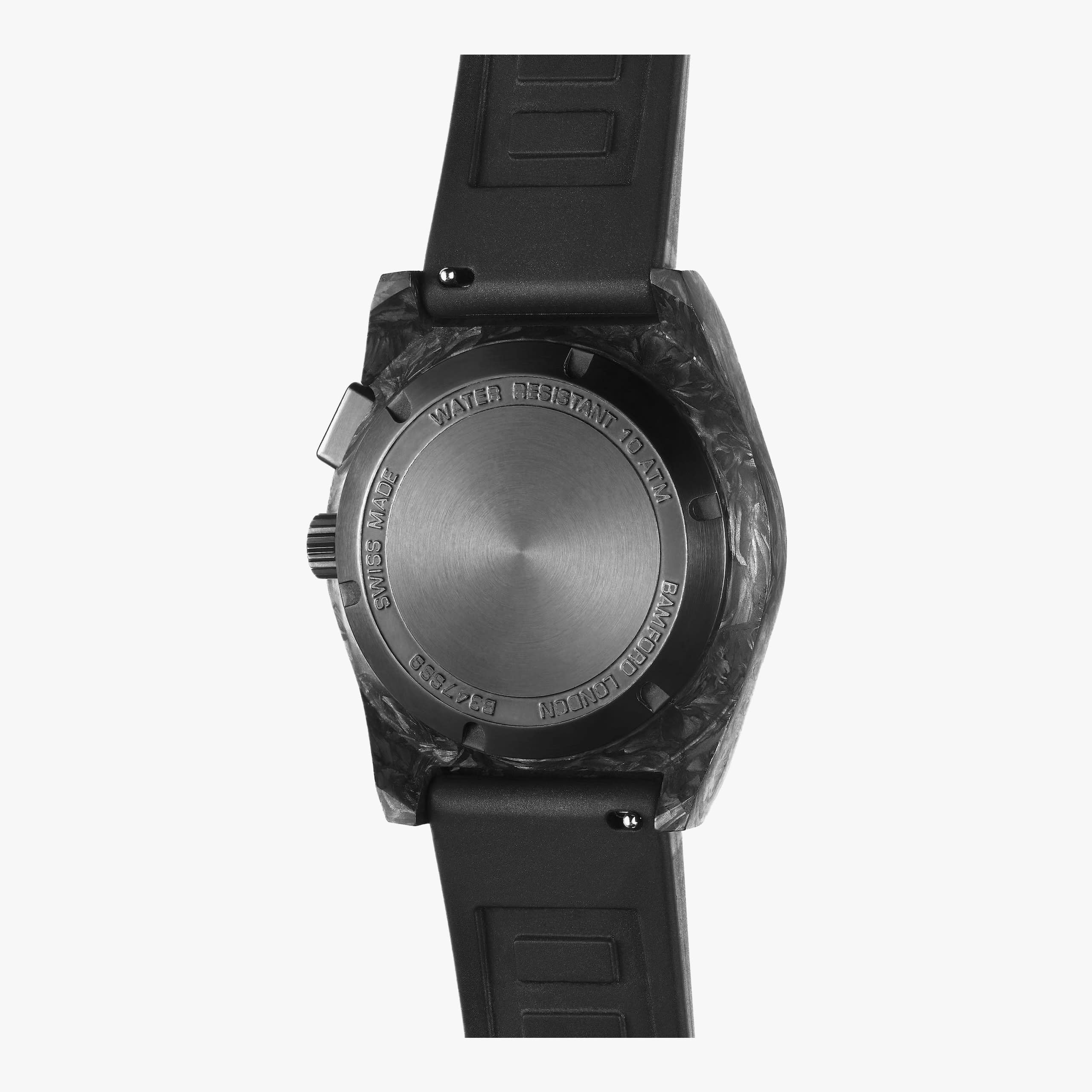 Bamford London Carbon B347 - Bamford Aqua Blue