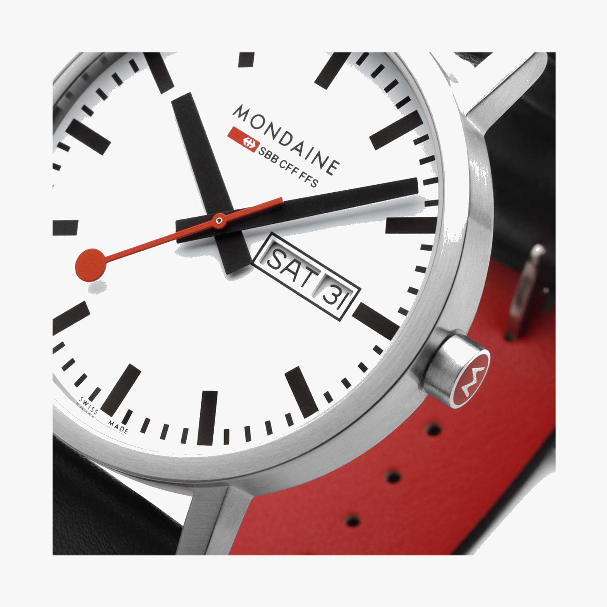 Reloj Mondaine SBB Classic Day-Date (40mm)