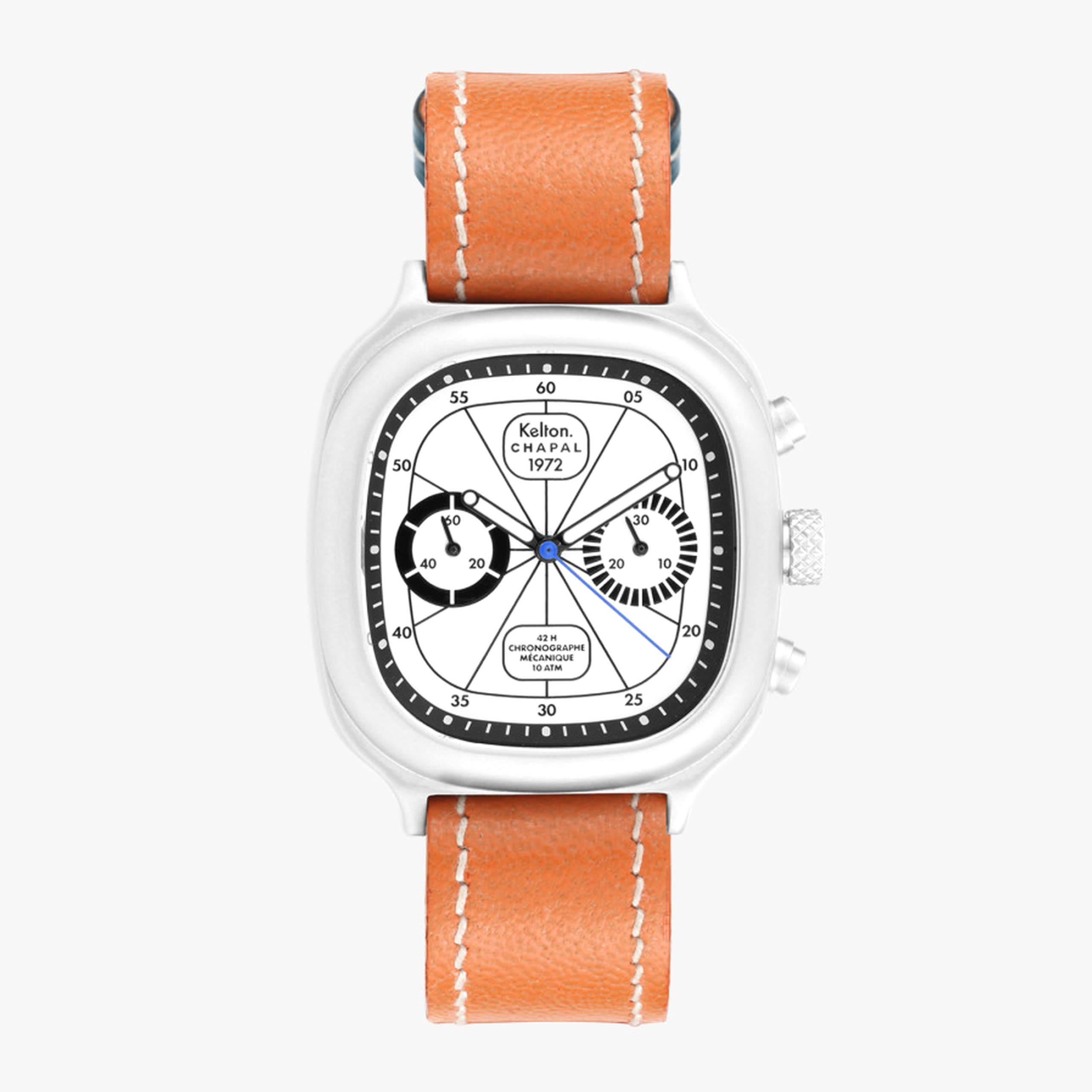 Kelton Chronographe 1972 Skywhite Kelton x Chapal