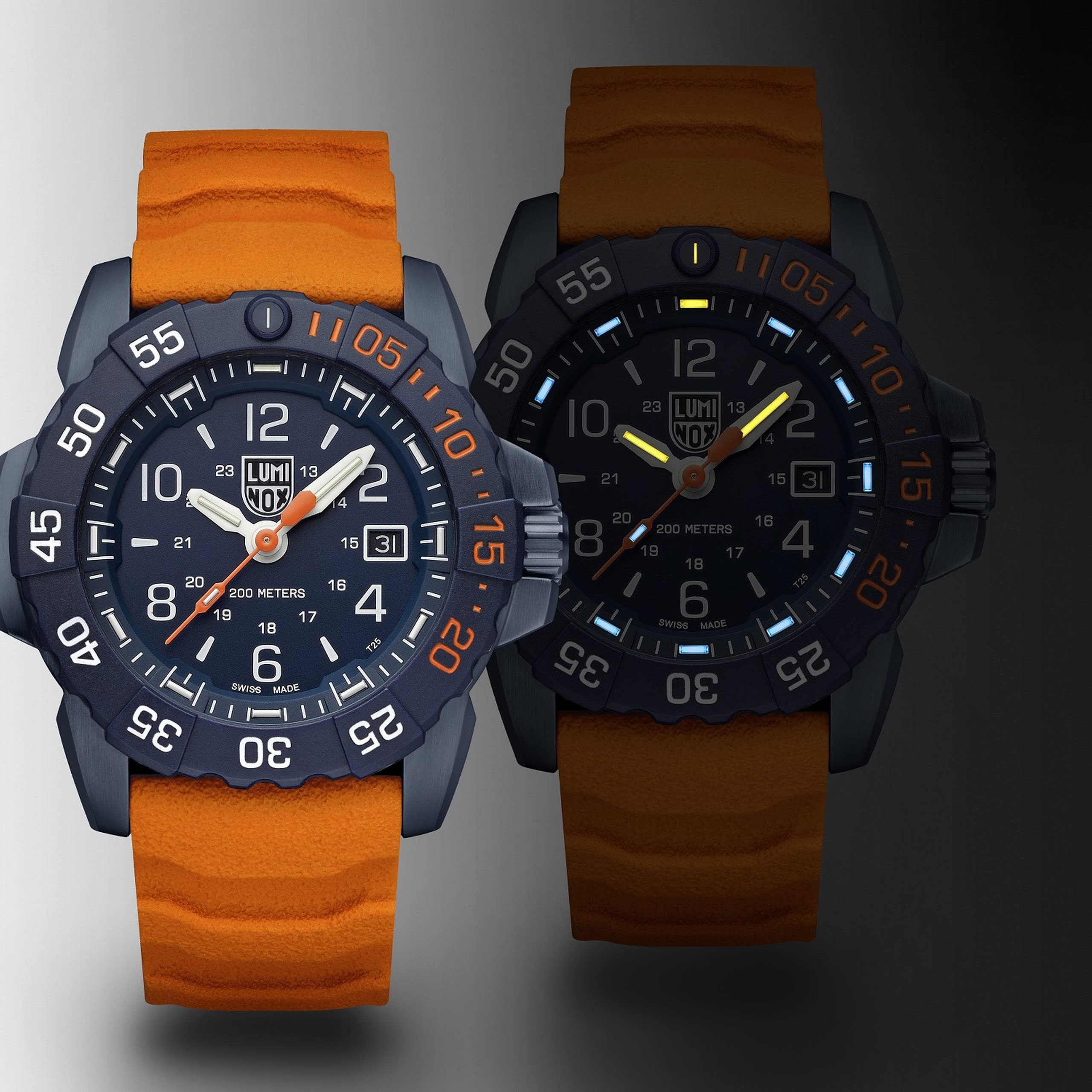 Luminox Navy Seal Steel 3250 Time Date Series | 3253.CBNSF.SET