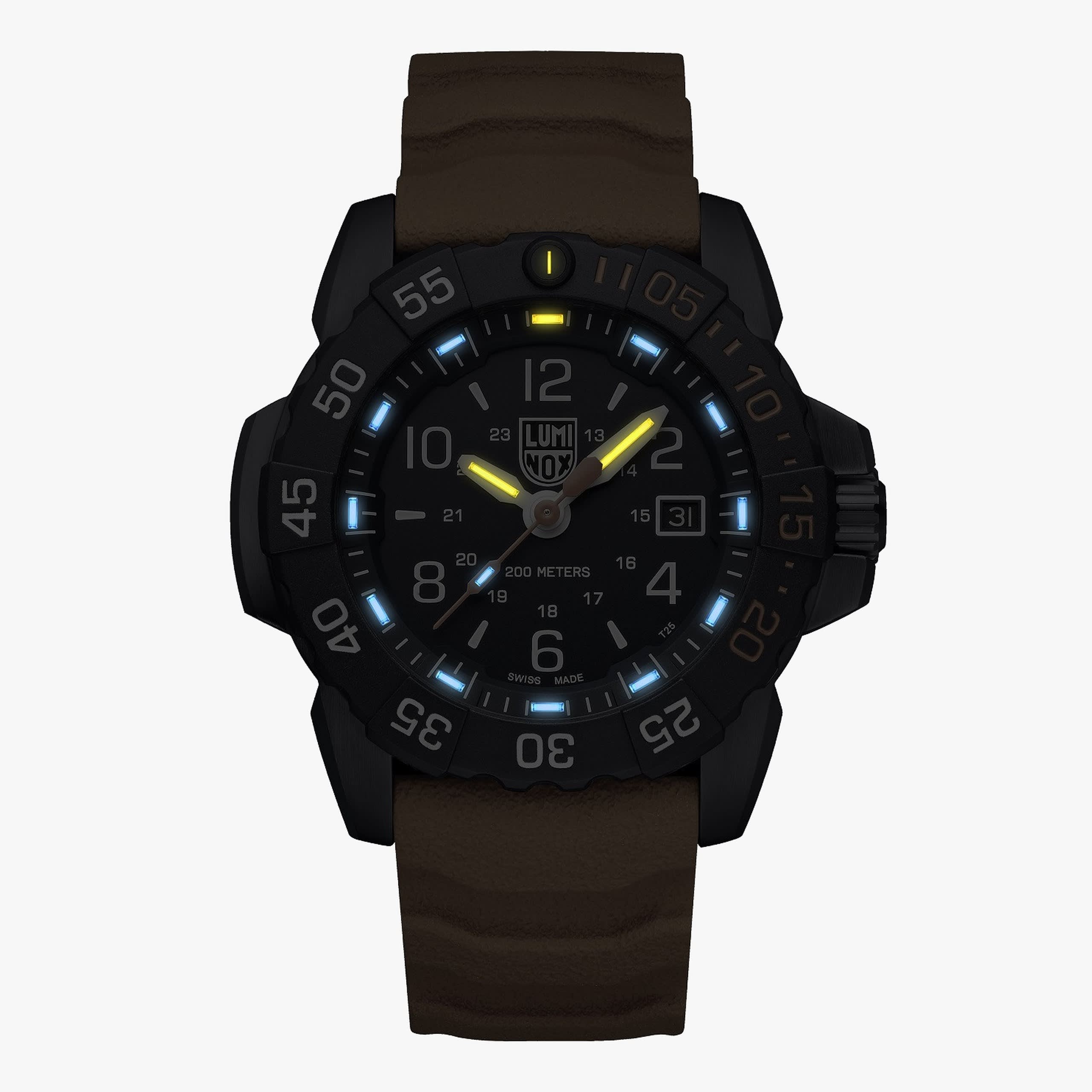 Luminox Navy Seal Steel 3250 Time Date Series | 3253.CBNSF.SET