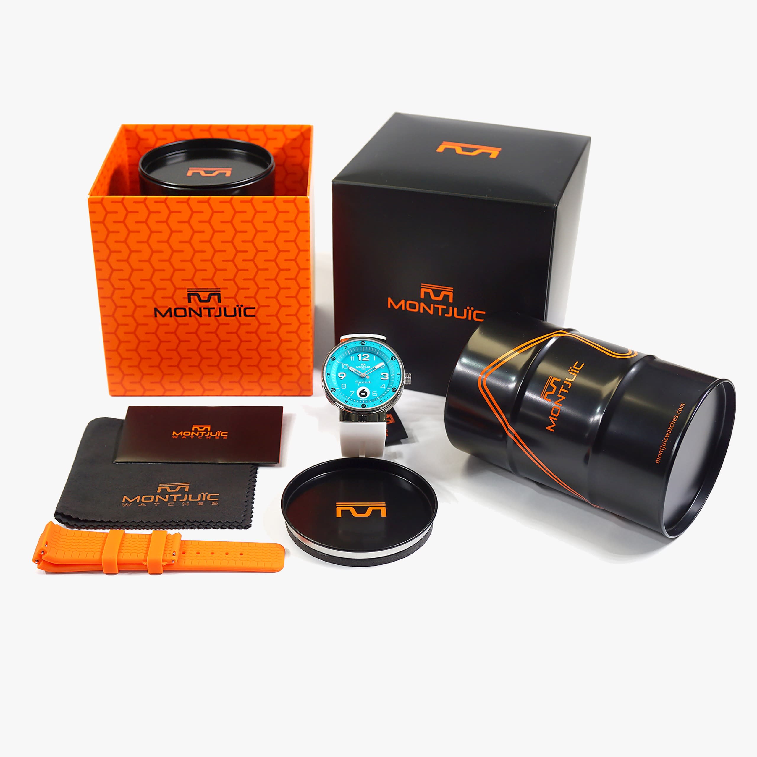 Montjuïc Special Azul Naranja SS