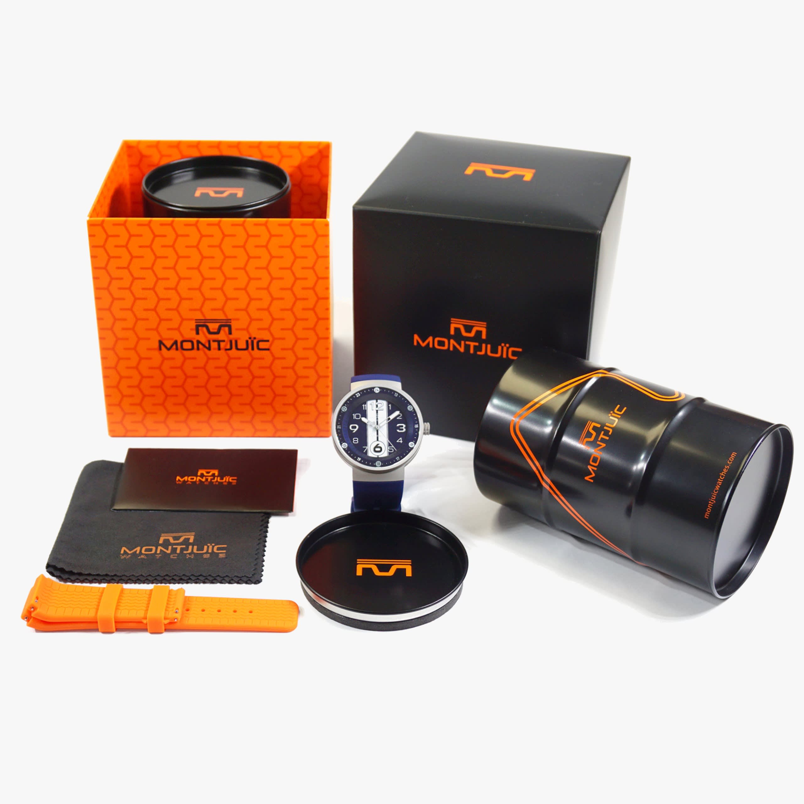 Montjuïc Special Azul Naranja PVD
