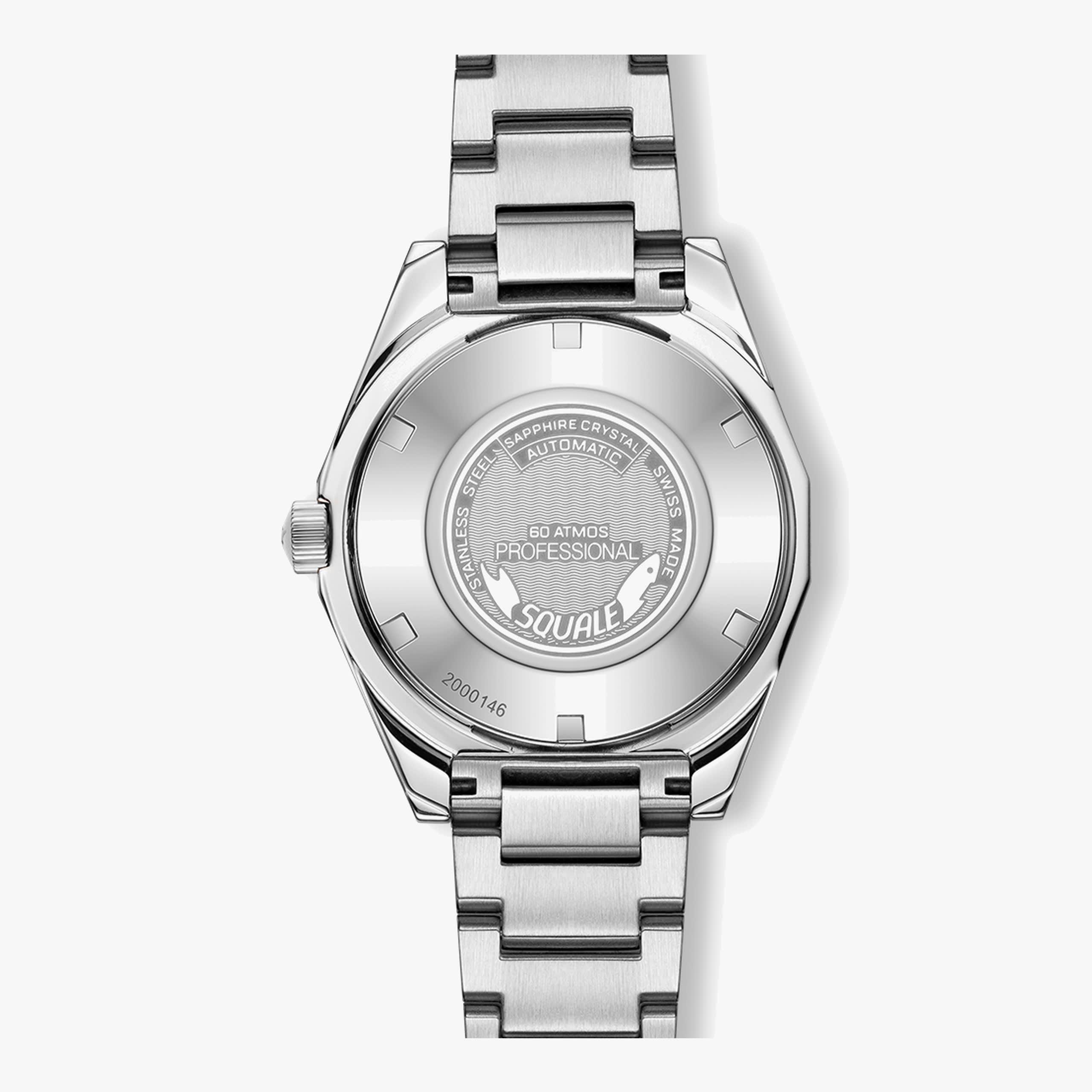 Squale Matic S Light Blue Bracelet
