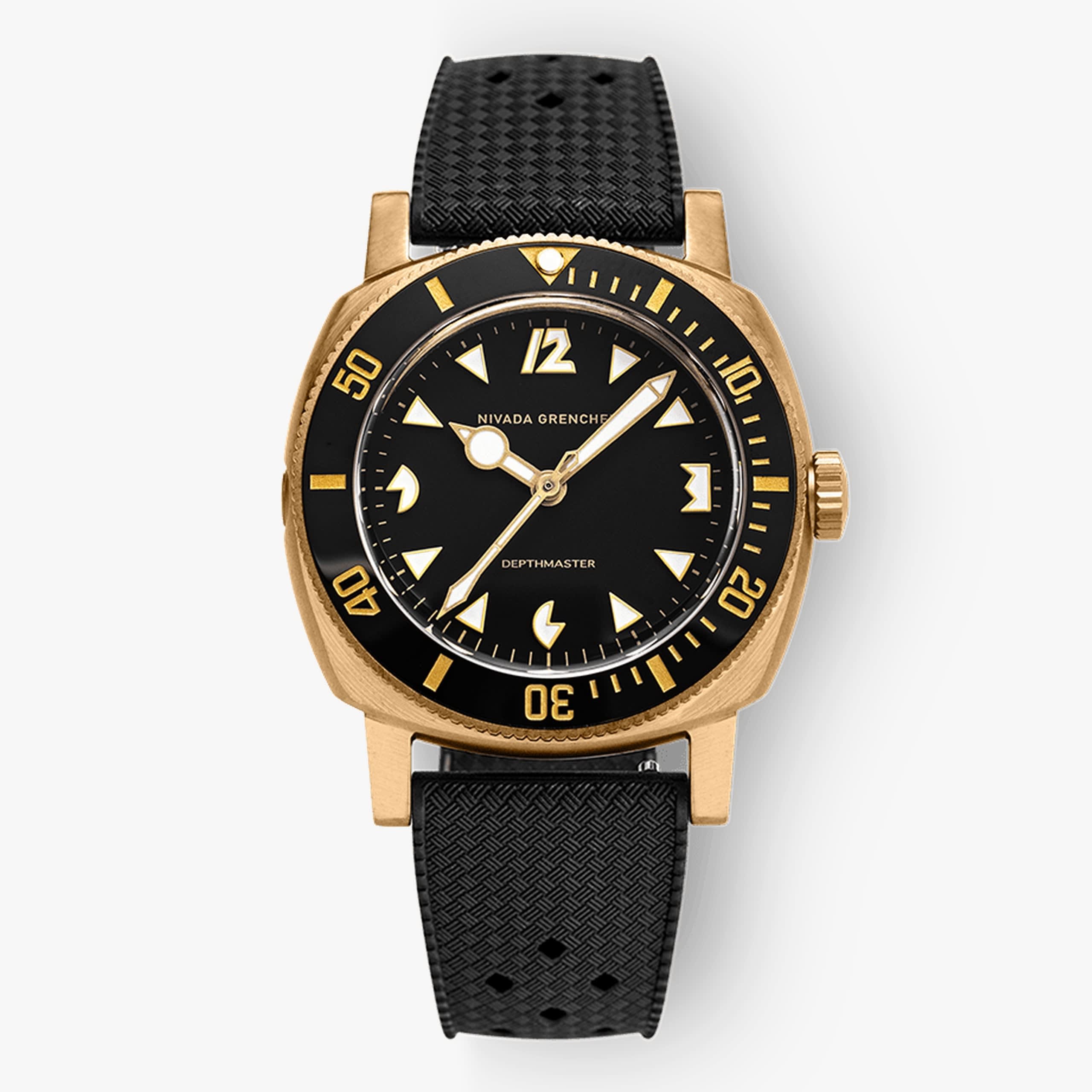 Nivada Depthmaster Bronze - Rubber Tropic
