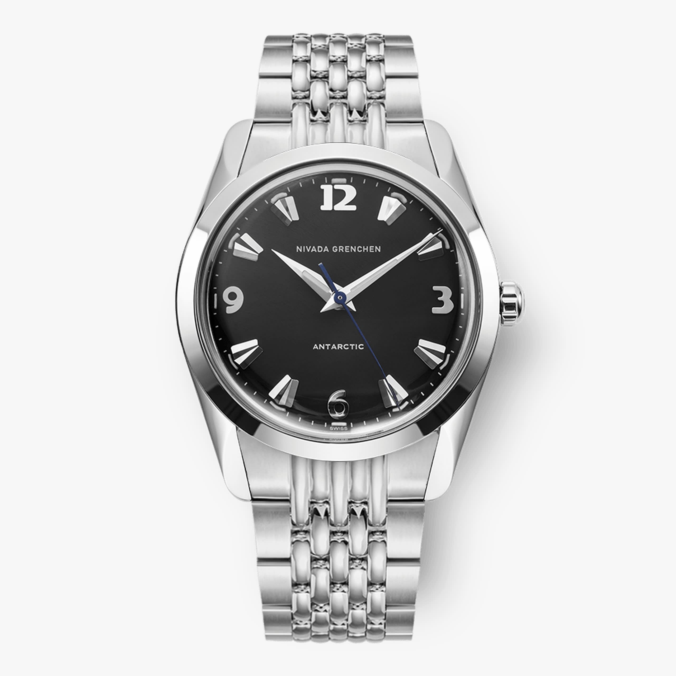 Nivada Antarctic Black White Luminova - 35mm - Beads of rice