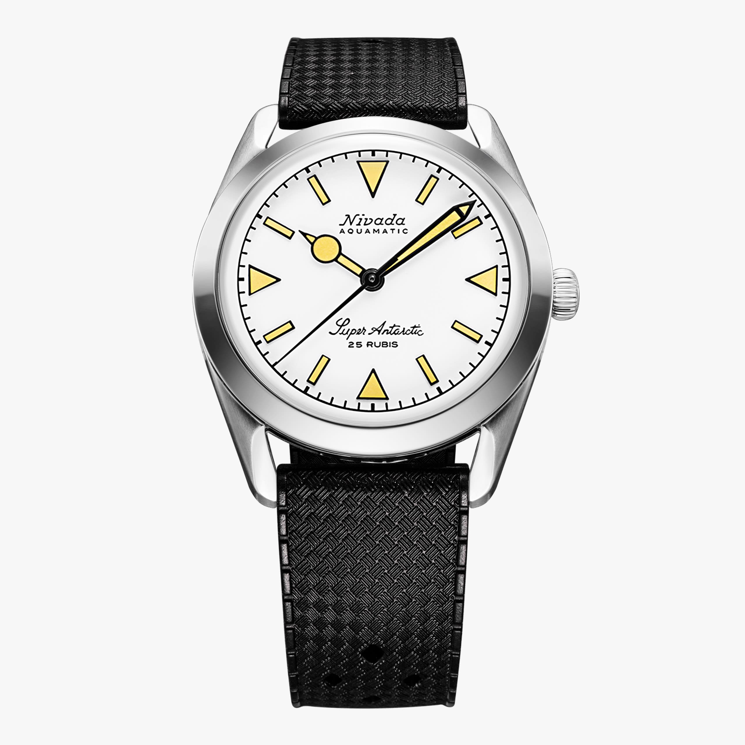 Nivada Super Antarctic White - Beige Luminova - Rubber Tropic