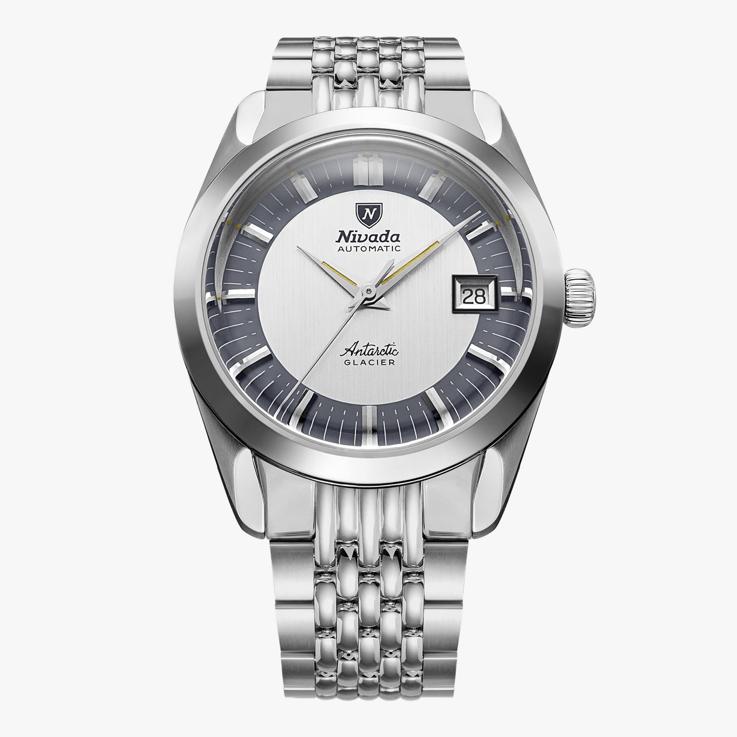 Nivada Antarctic Glacier 38mm - Beads of Rice