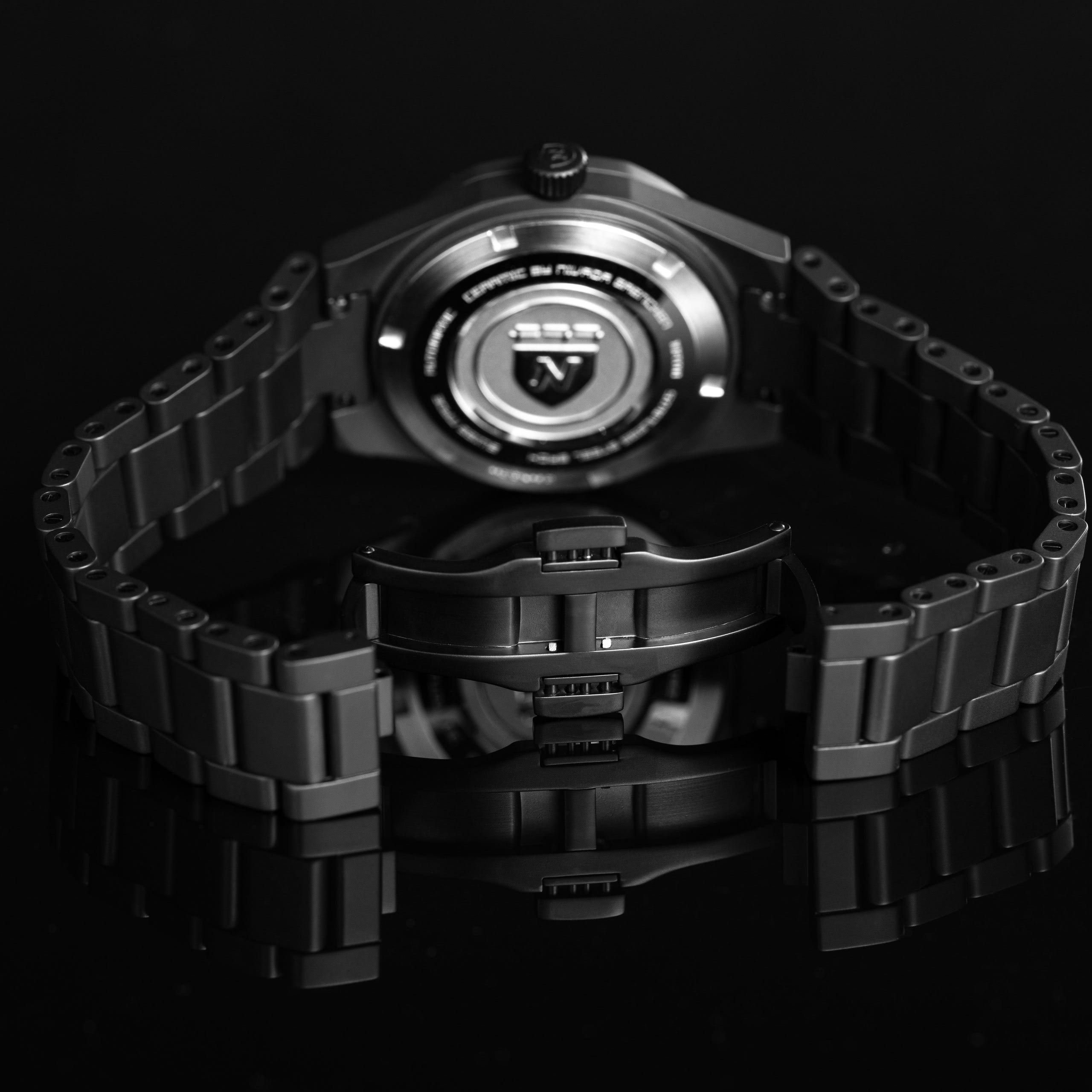 Nivada F77 Black Ceramic Lapis Lazuli MK1 - 37mm