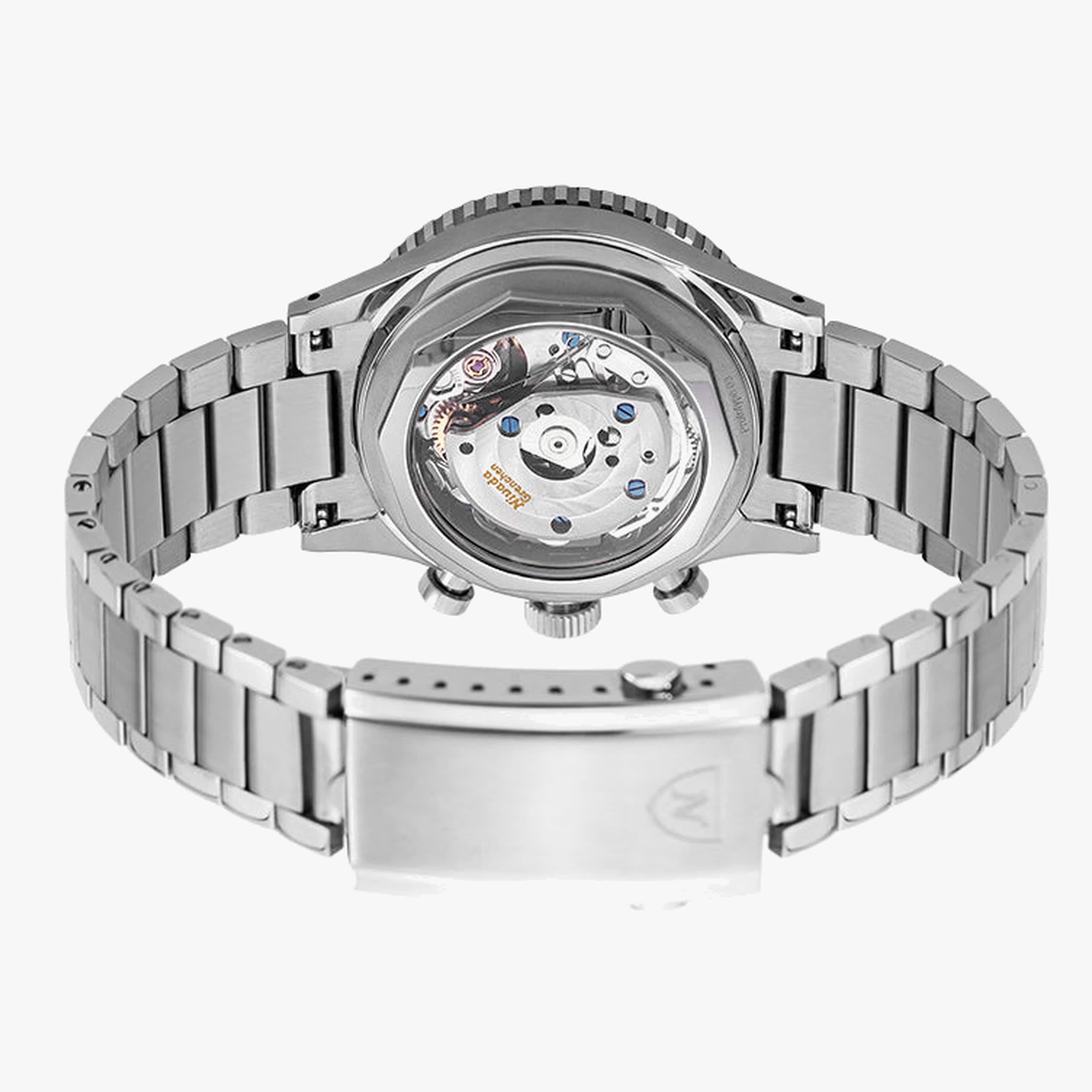 Nivada Broad Arrow INTER.BEZEL - Manual - Black leather