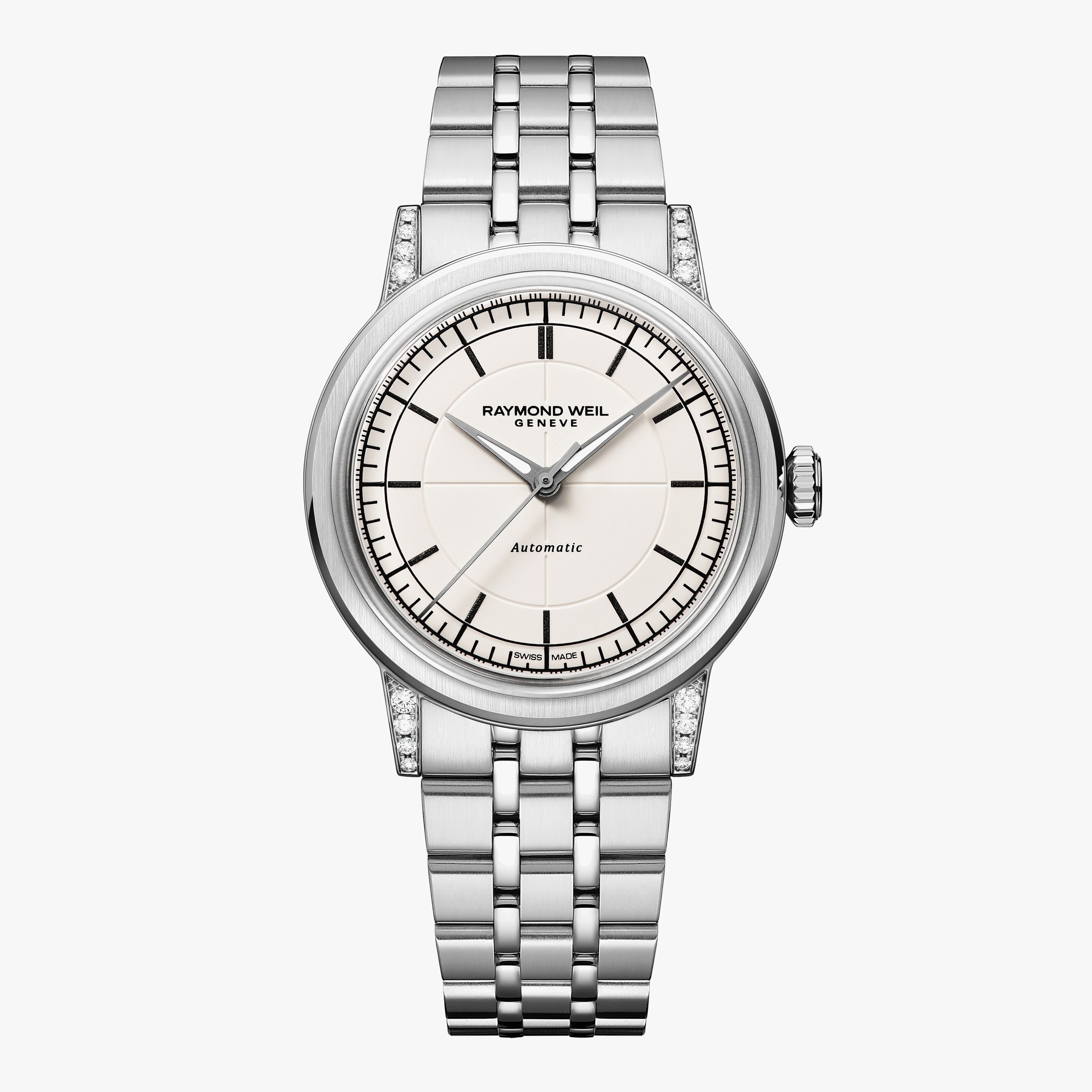 Raymond Weil Millesime Automatic Central Seconds Diamonds Watch
