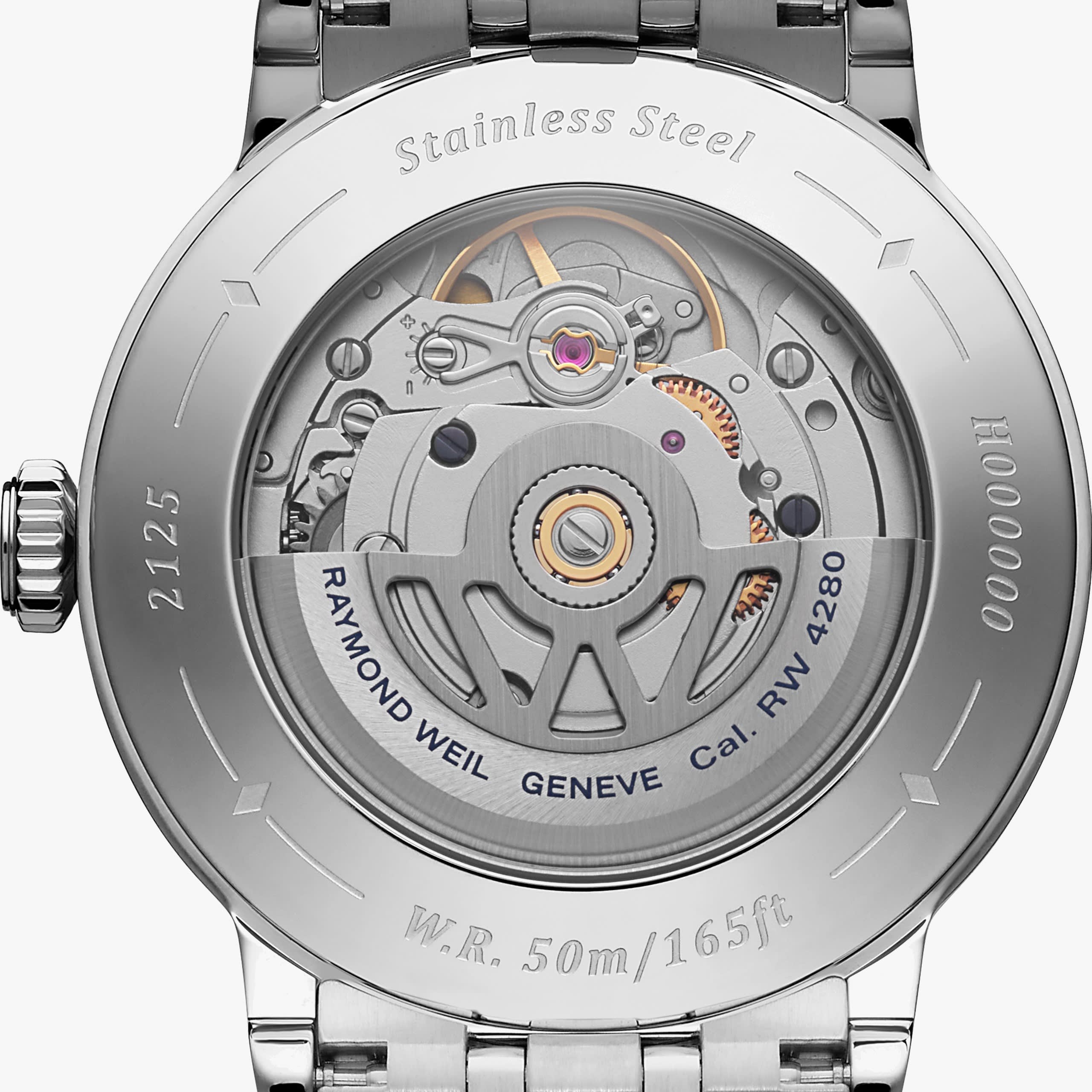Raymond Weil Millesime Automatic Central Seconds Diamonds Watch