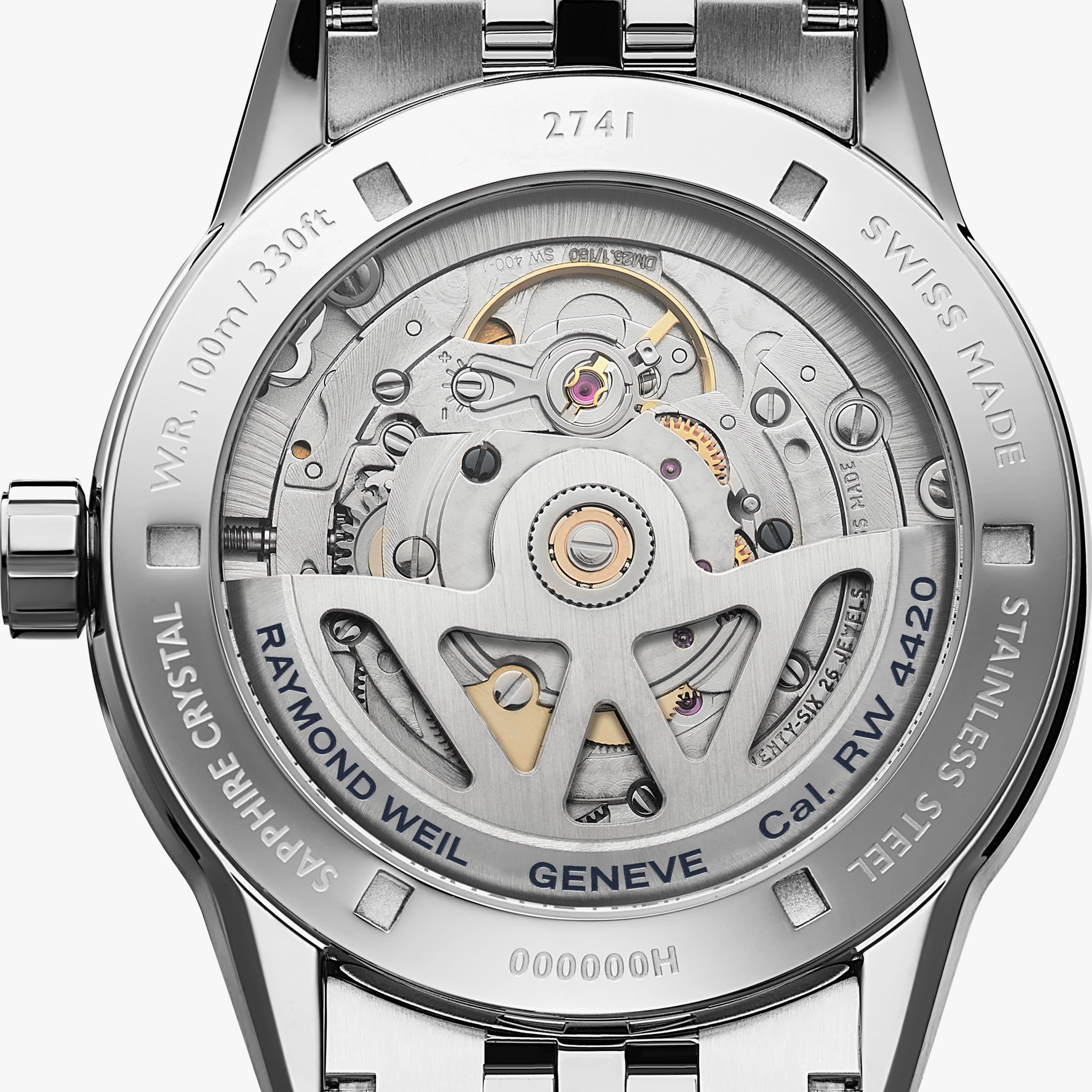 Raymond Weil Freelancer Men's Automatic Blue Dial Stainless Steel Bracelet Watch