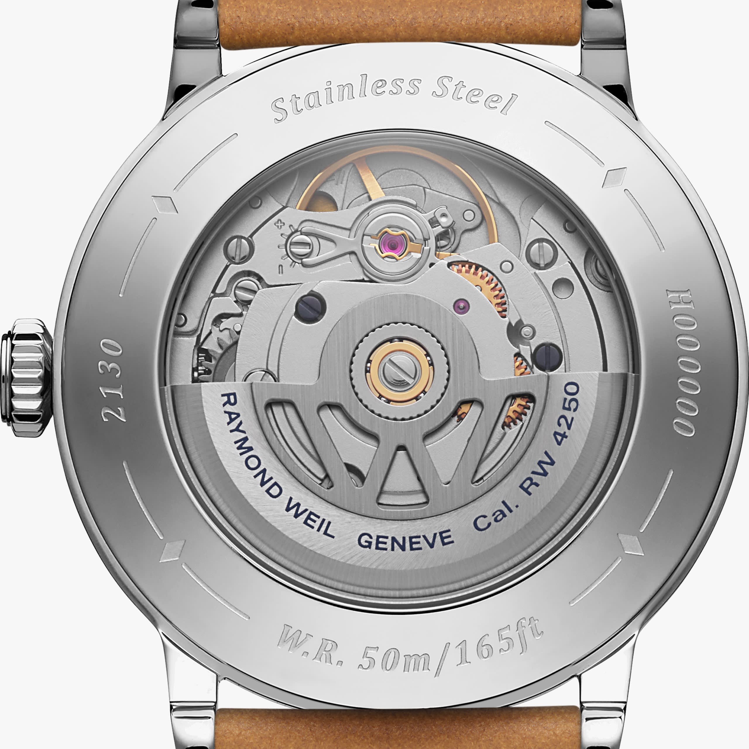 Raymond Weil Millesime Automatic Small Seconds Menthol Minute Track Watch