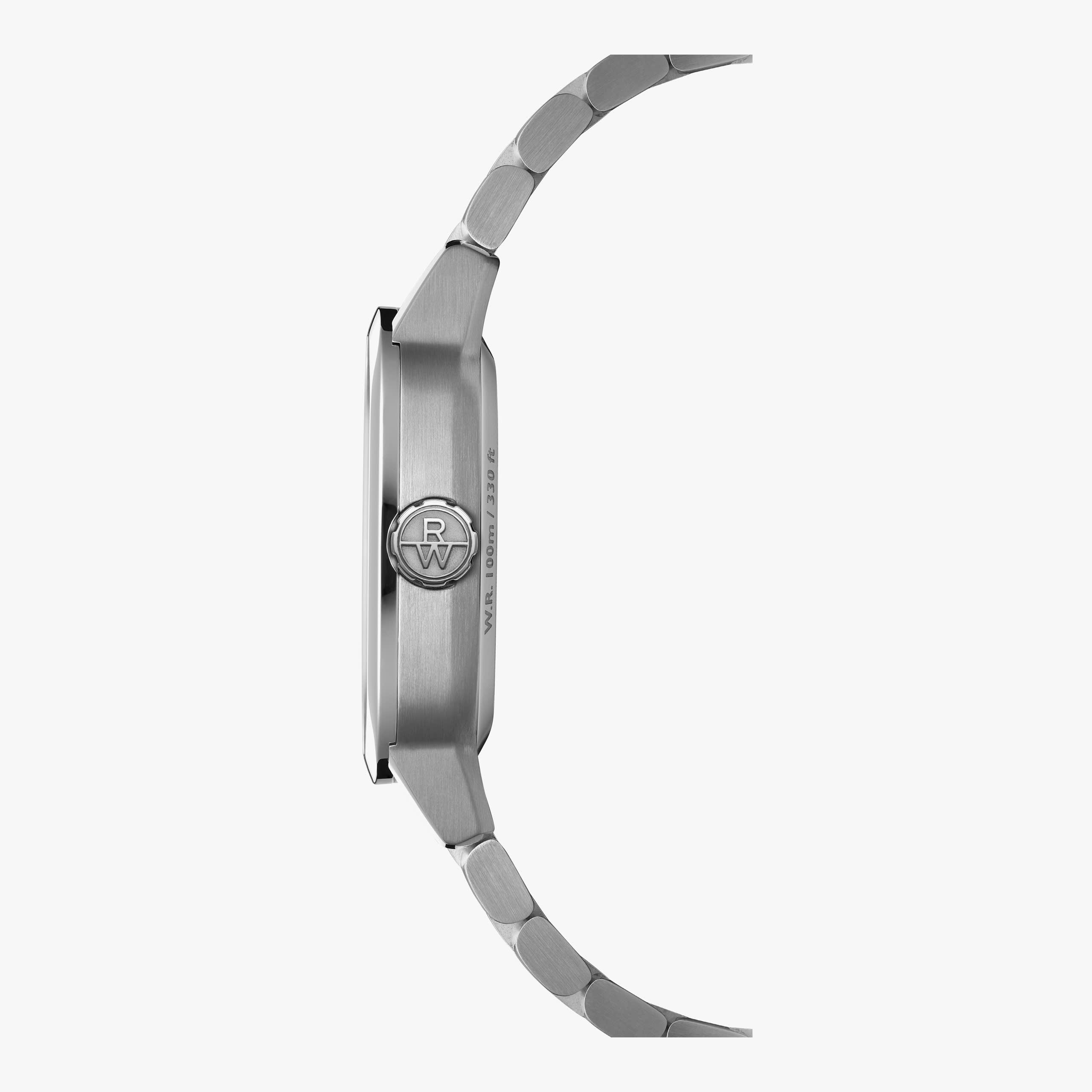 Raymond Weil Freelancer Calibre RW1212 Men's Automatic Blue Steel Cushion Shape Watch, 40 x