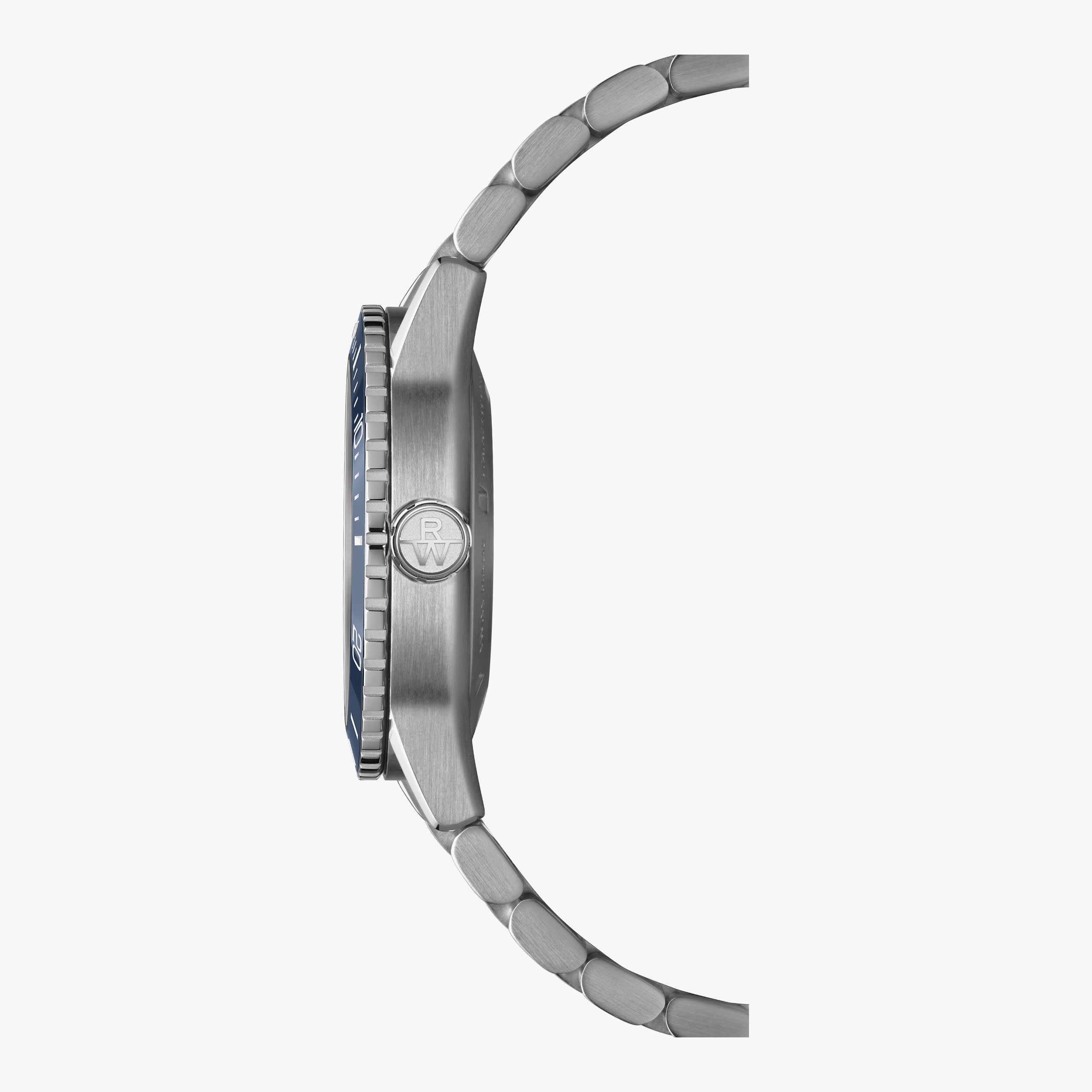 Raymond Weil Freelancer Diver Automatic White Dial Bracelet Watch