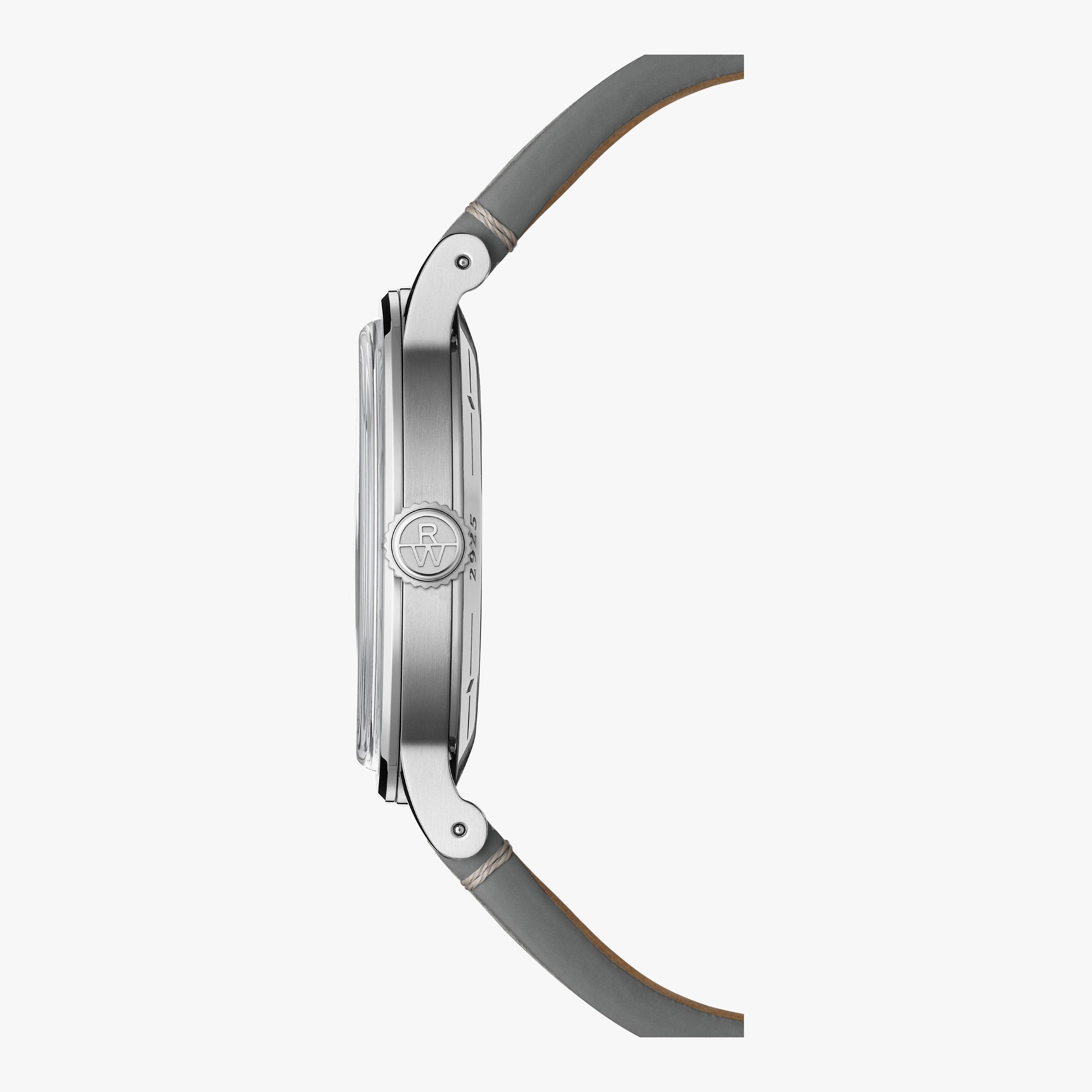 Raymond Weil Millesime Men's Automatic Grey Leather Strap Watch