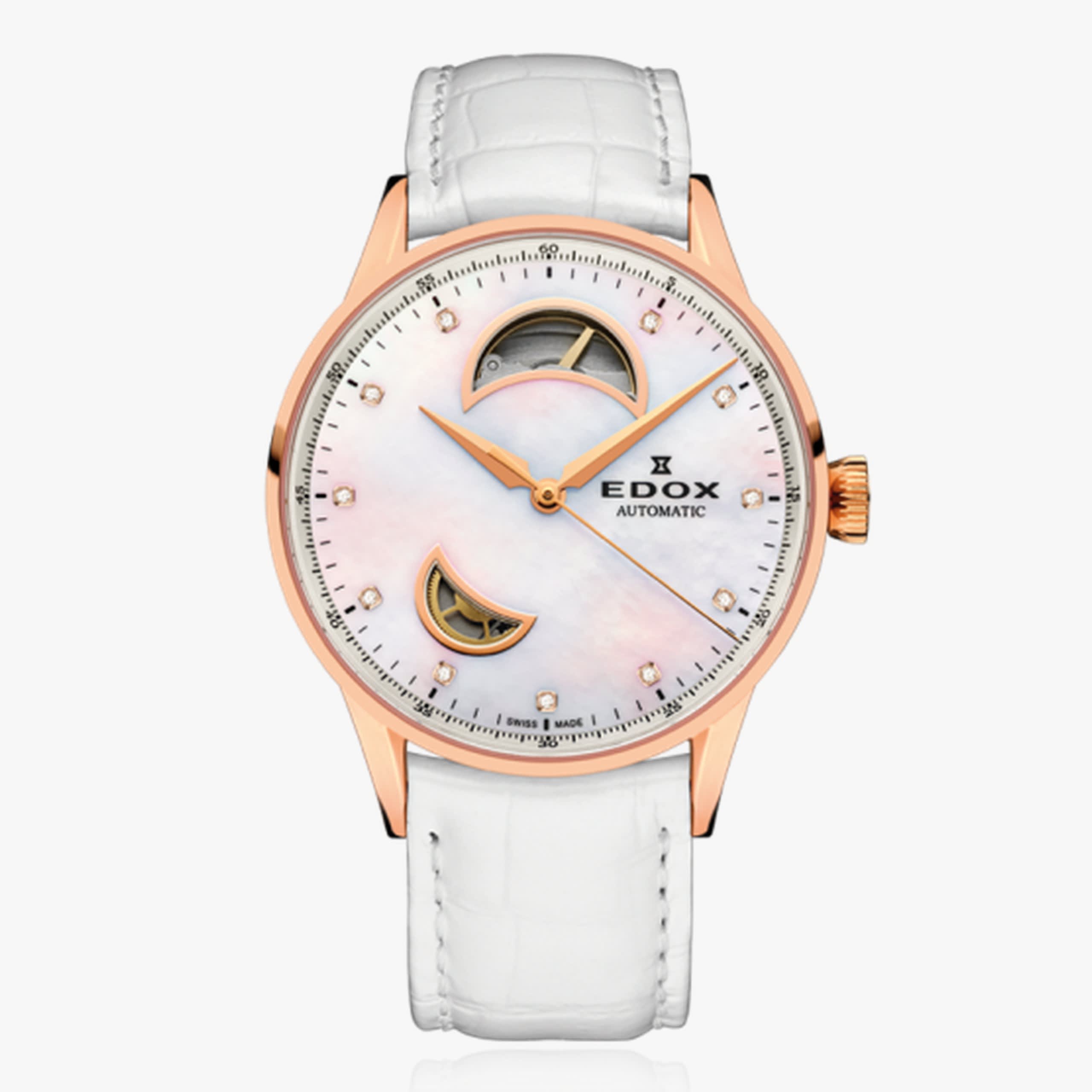 Edox Les Vauberts Open Heart Automatic