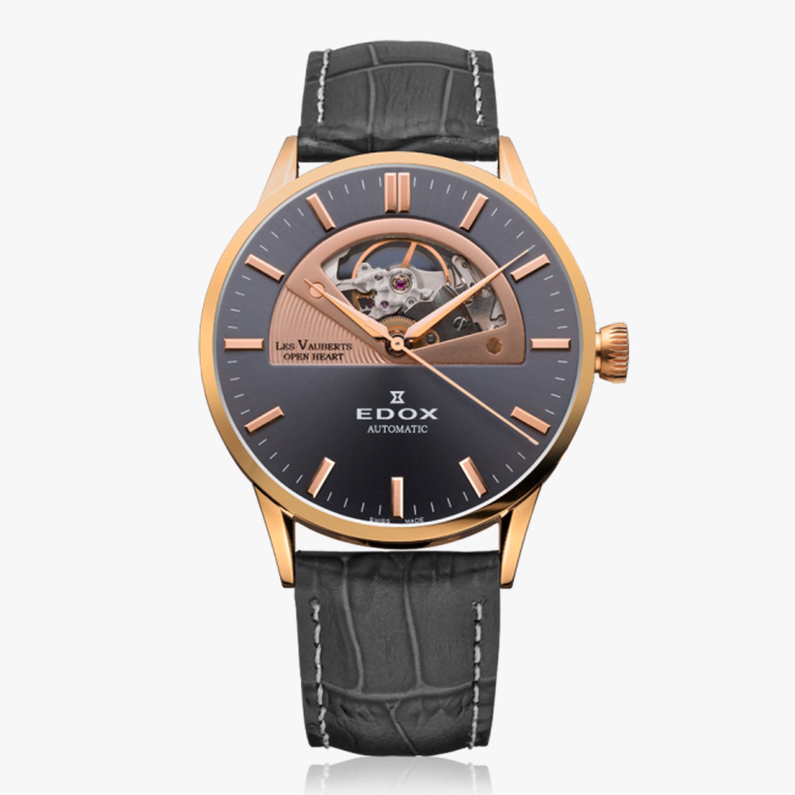Edox Les Vauberts Open Heart Automatic