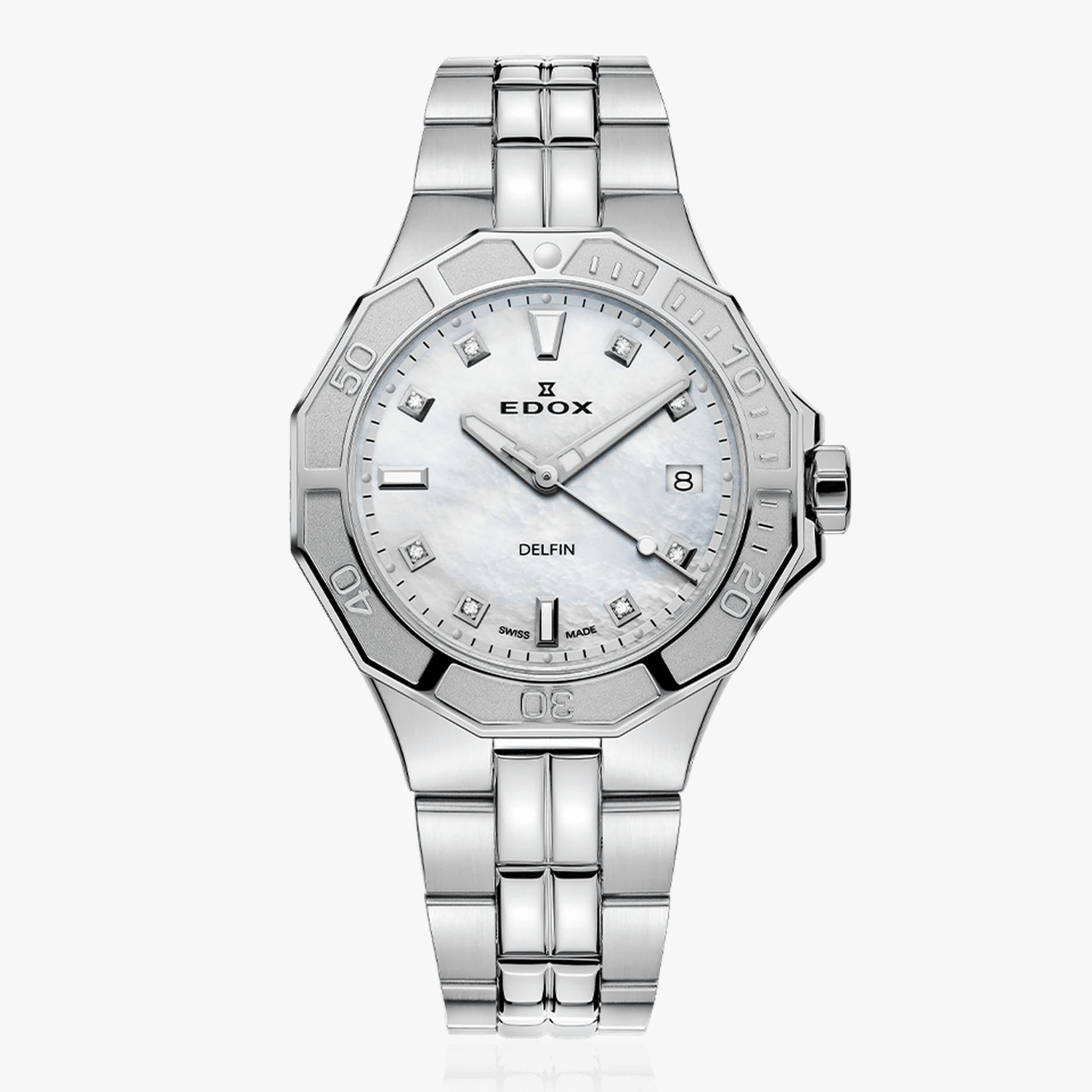 Edox Diver Date Lady