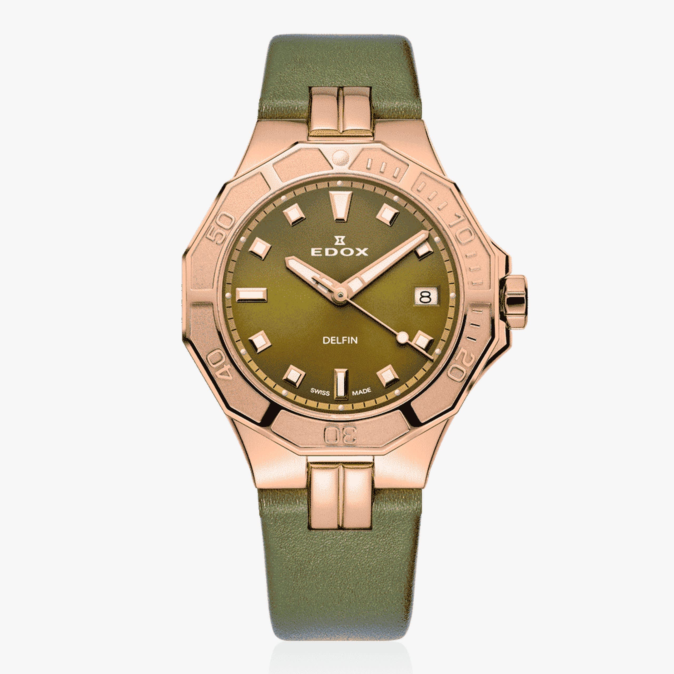 Edox Delfin Diver Date Lady
