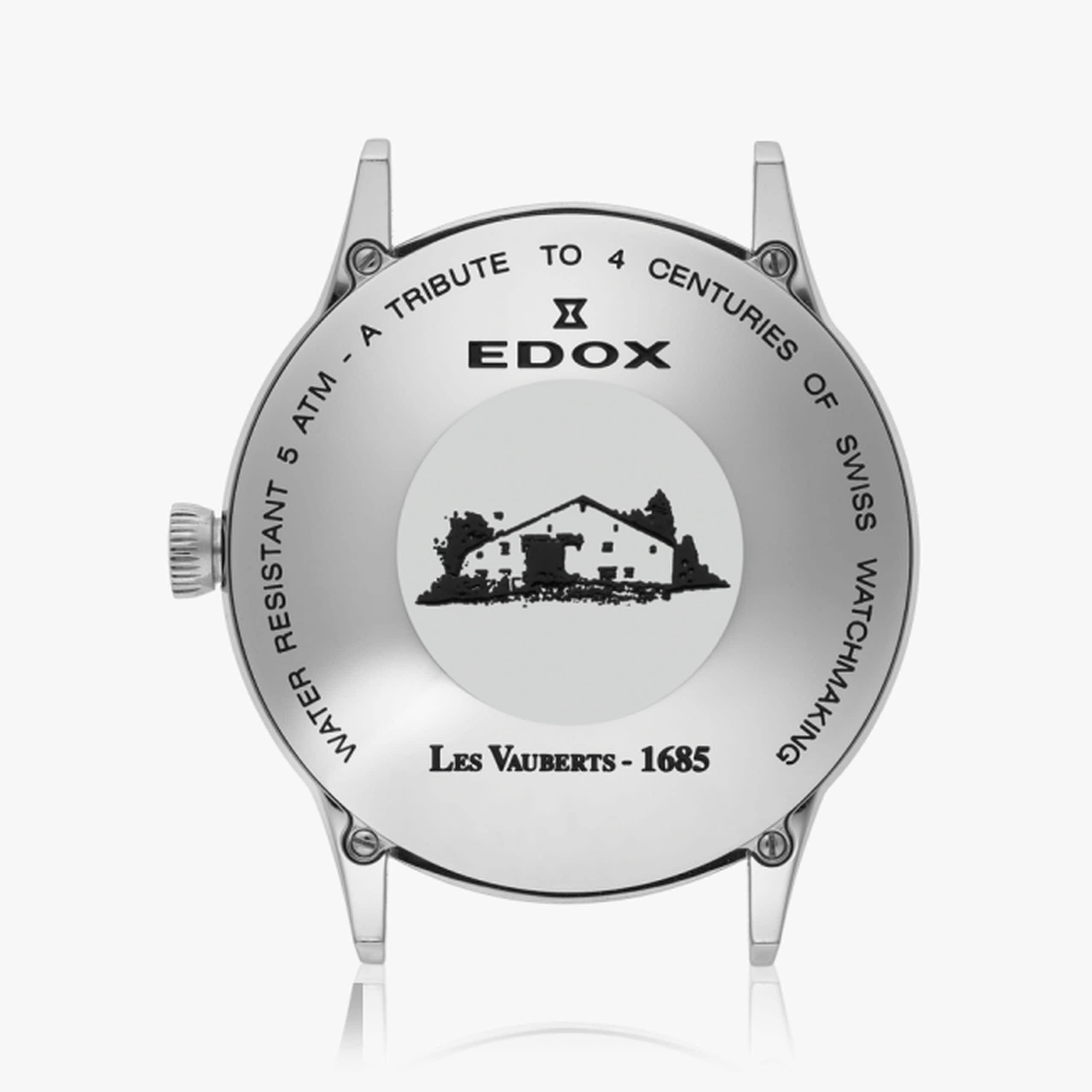 Edox Les Vauberts Open Heart Automatic