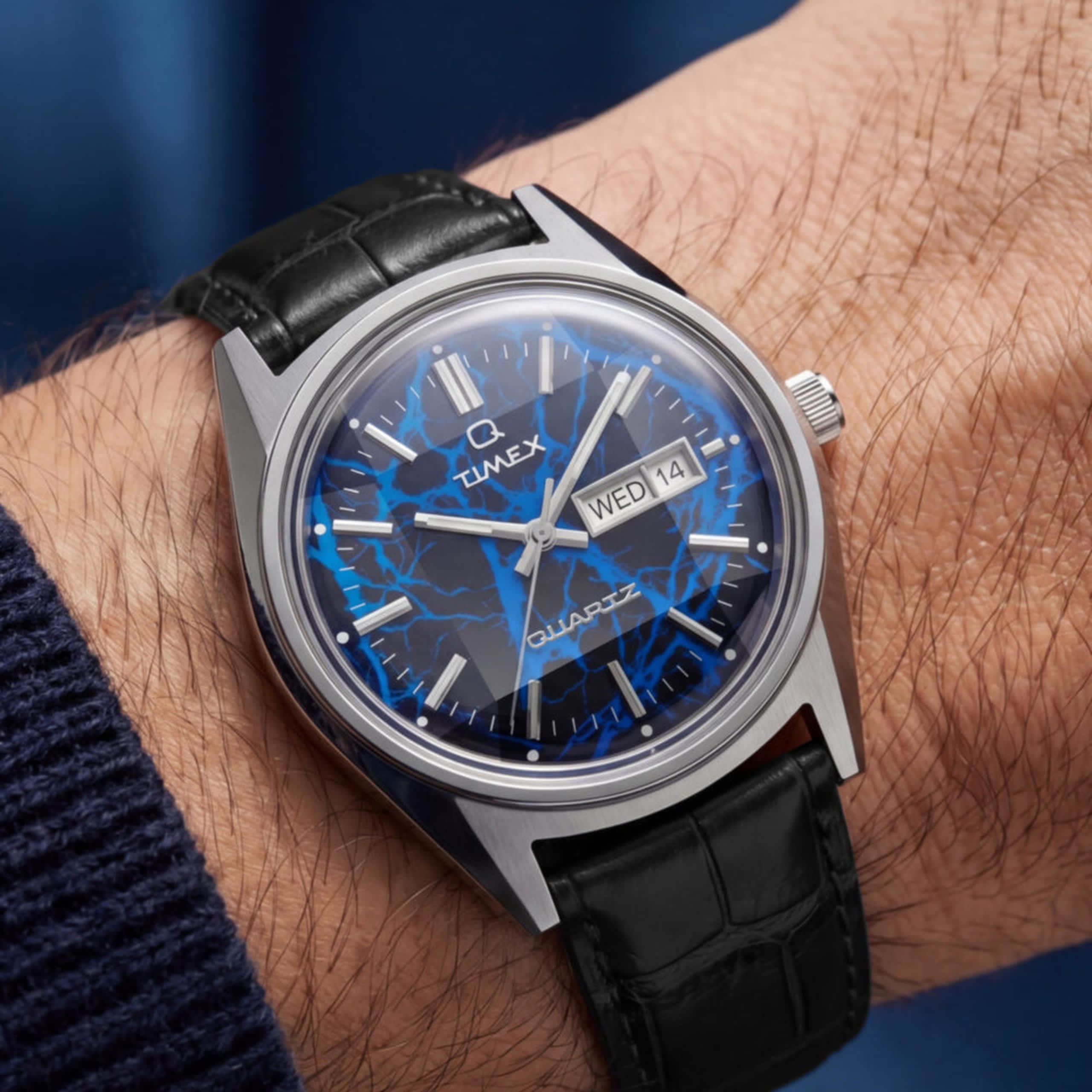 Timex Q Timex Blue Vega