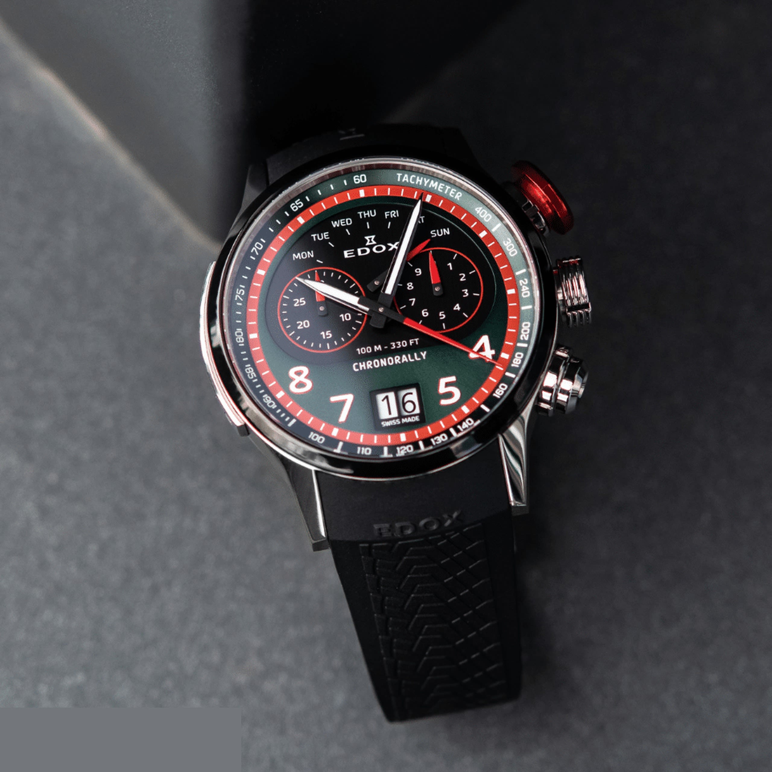 Edox Chronorally Chronograph