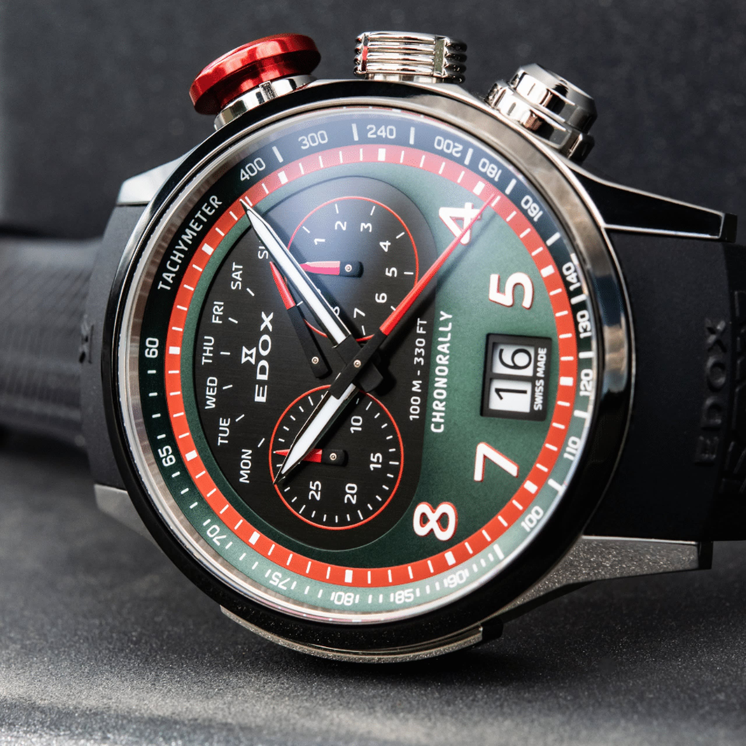 Edox Chronorally Chronograph