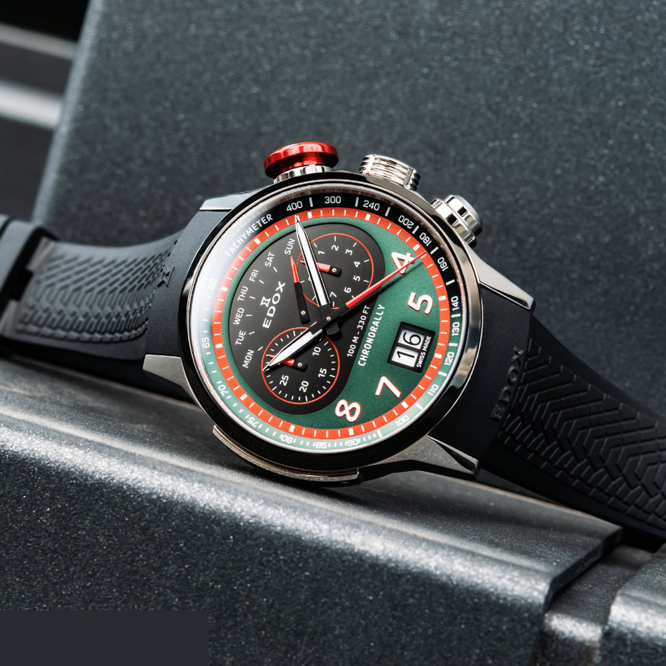 Edox Chronorally Chronograph