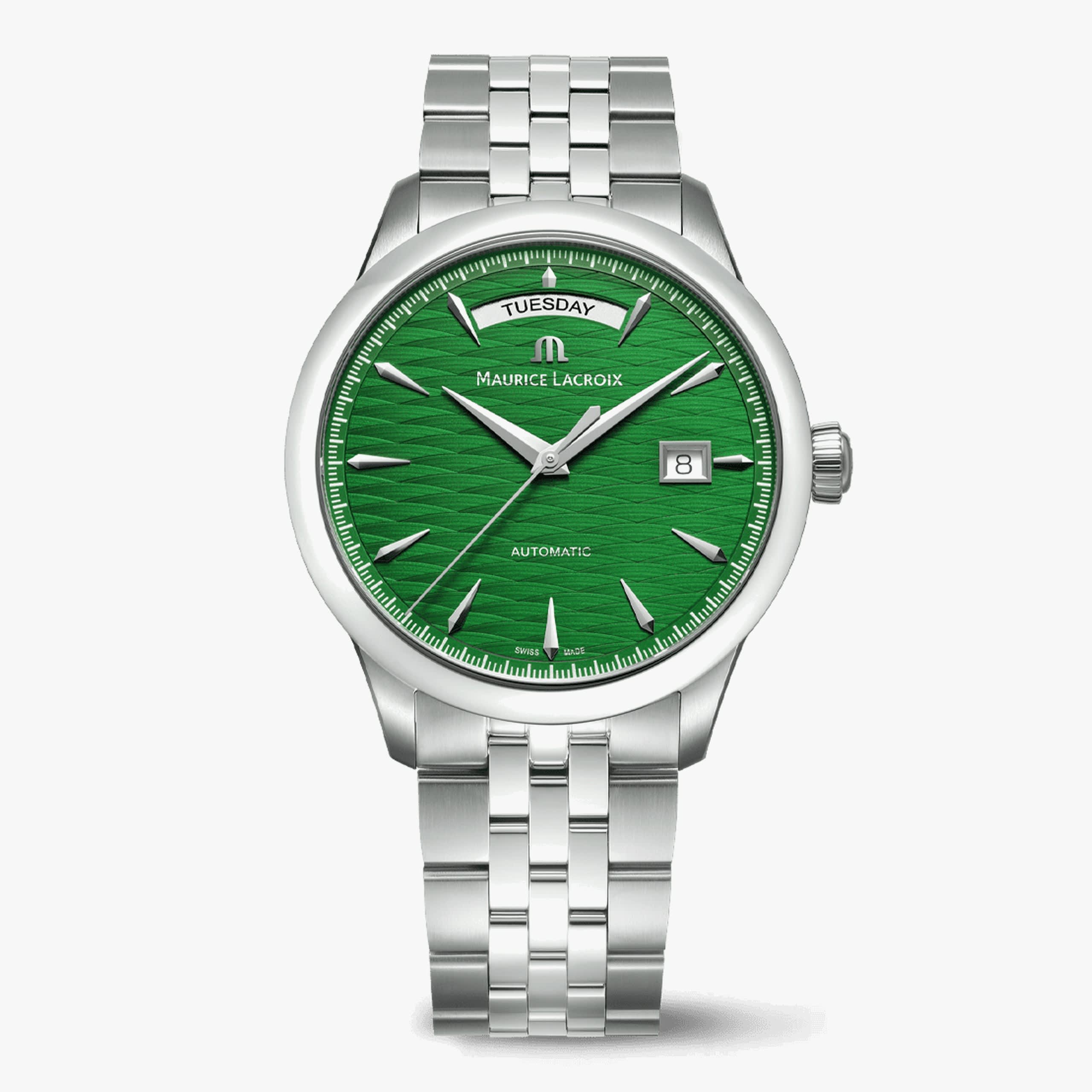 Maurice Lacroix 1975 Automatic Vagues DU Jura Green