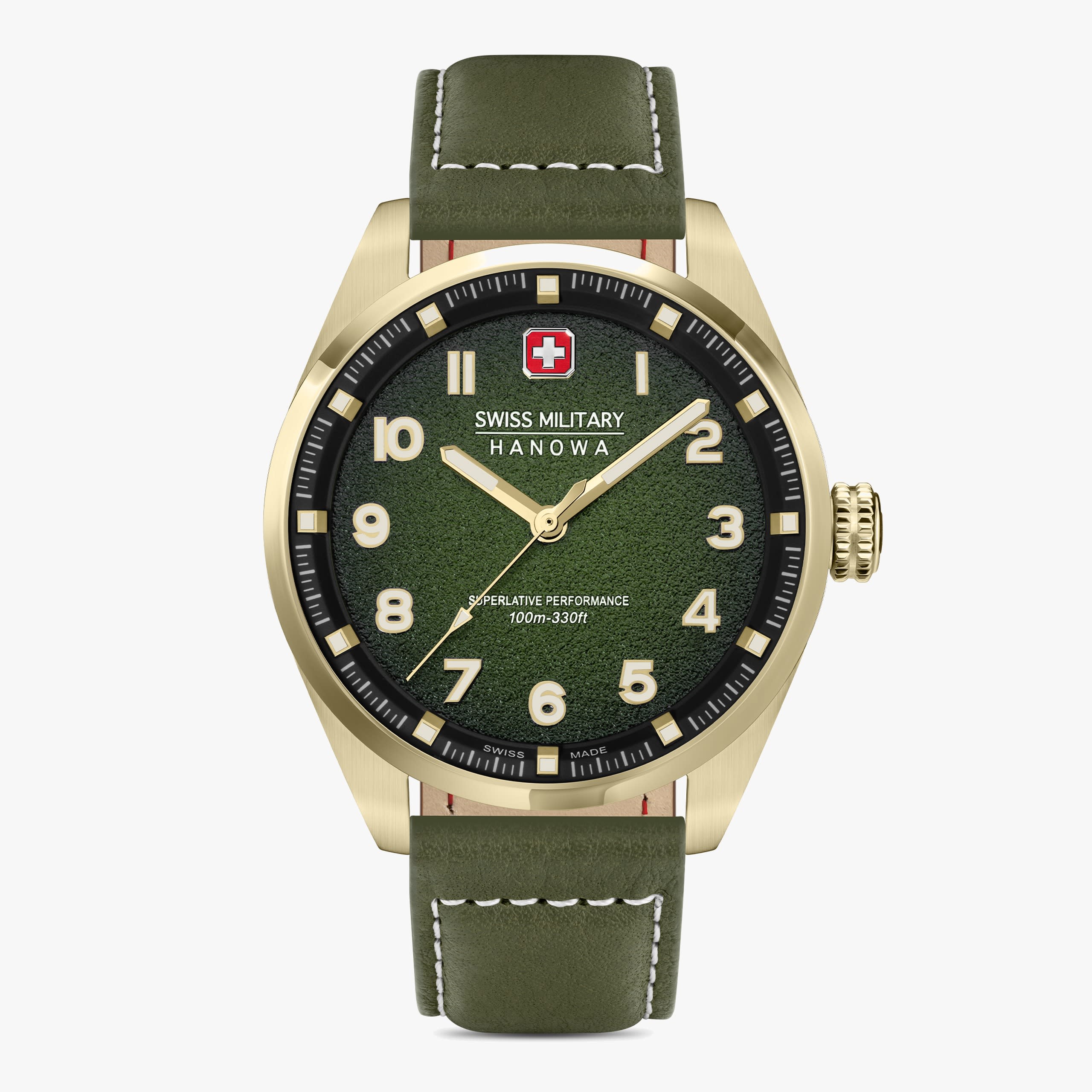 Swiss Military Hanowa Greyhound - Olive green