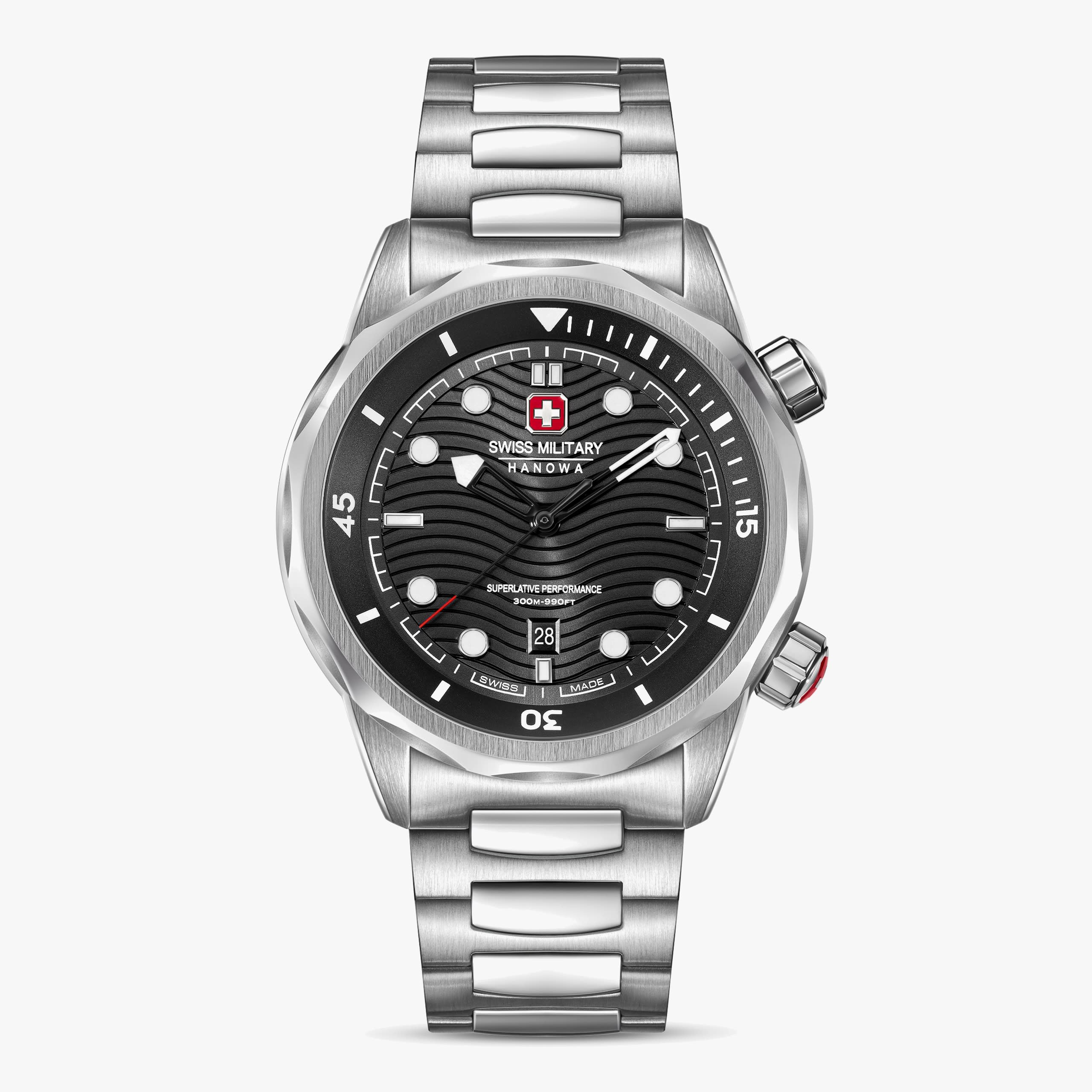 Swiss Military Hanowa Breakwater - Black