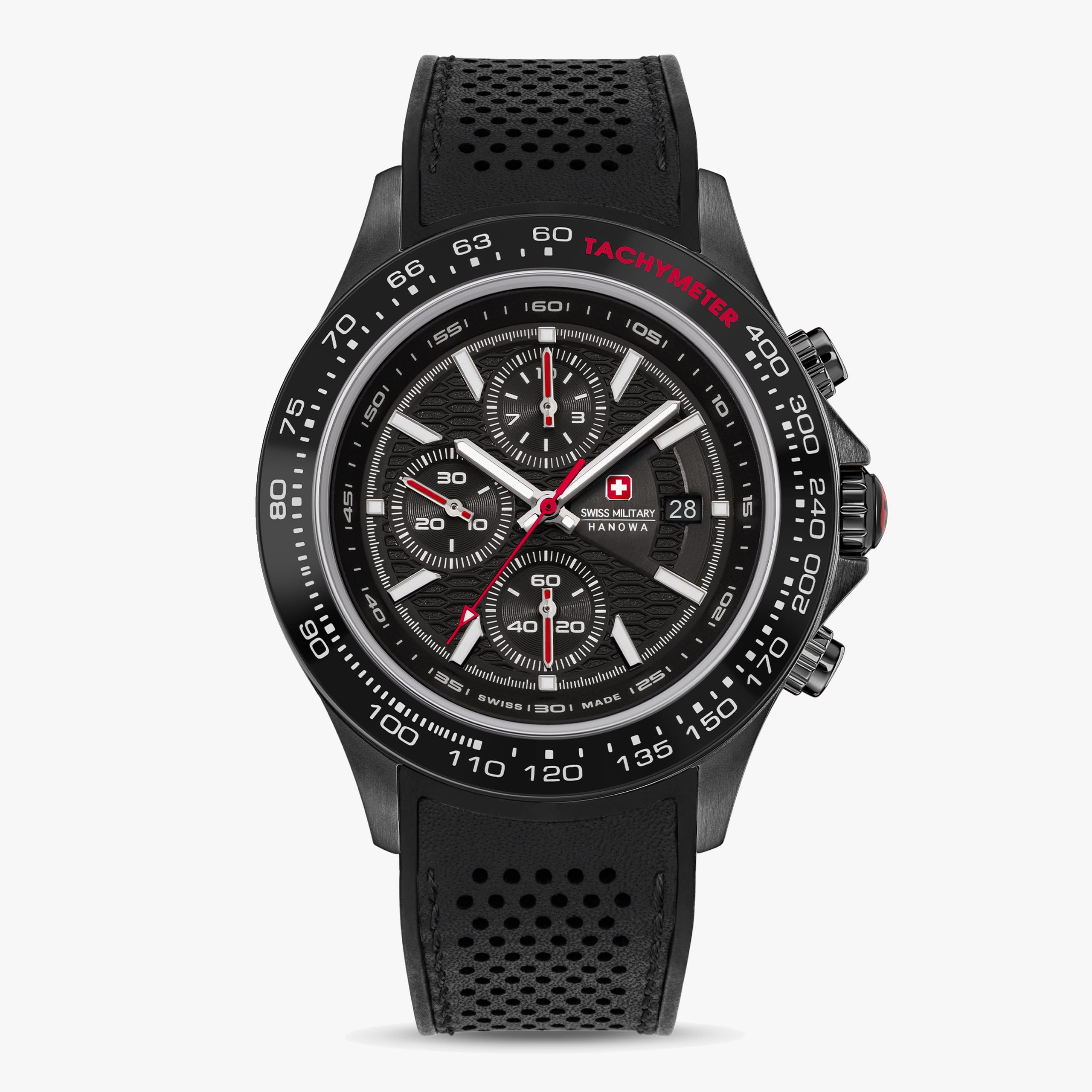 Swiss Military Hanowa Watchman - Black