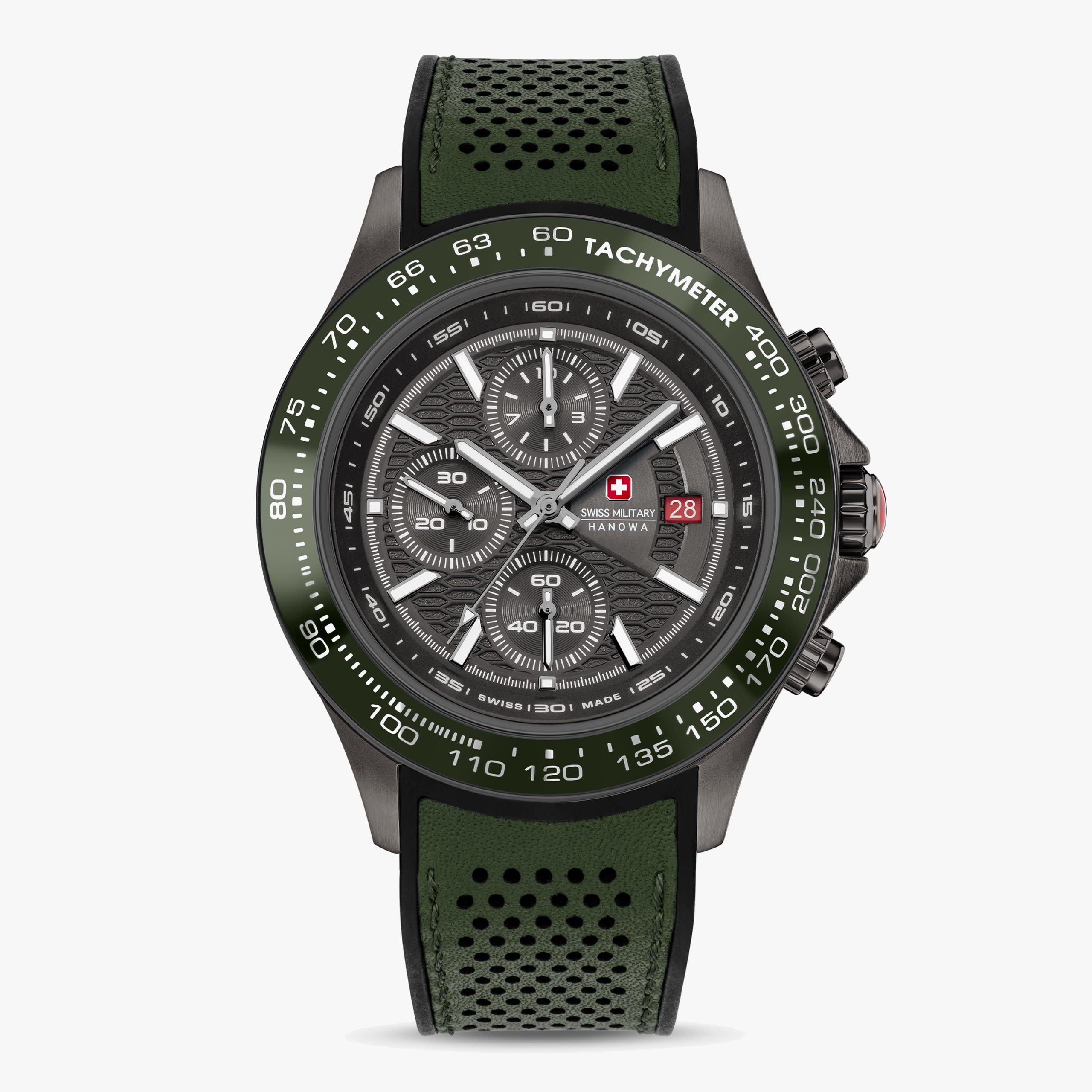 Swiss Military Hanowa Watchman - Olive green