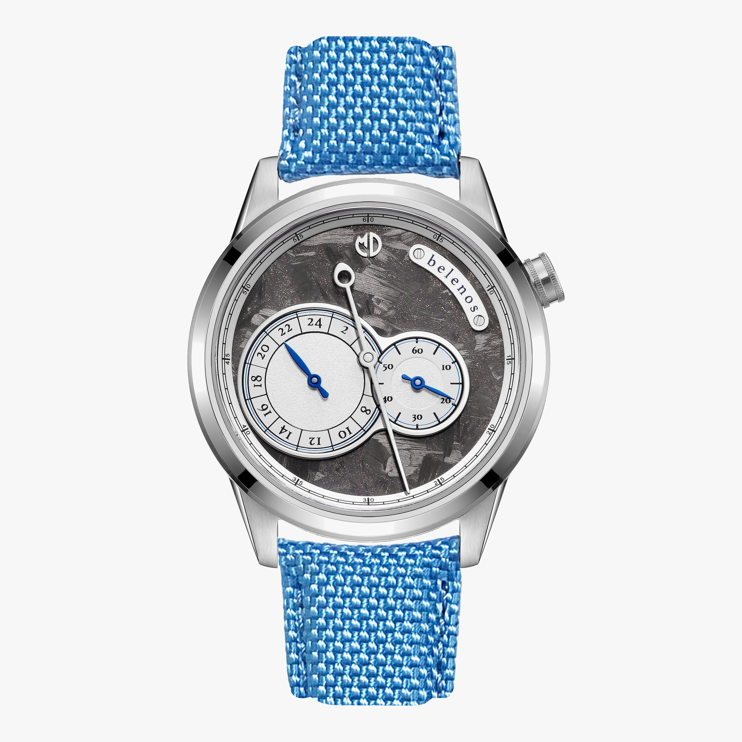 MD Watches Supernatural Belenos Fabric Celeste Blue