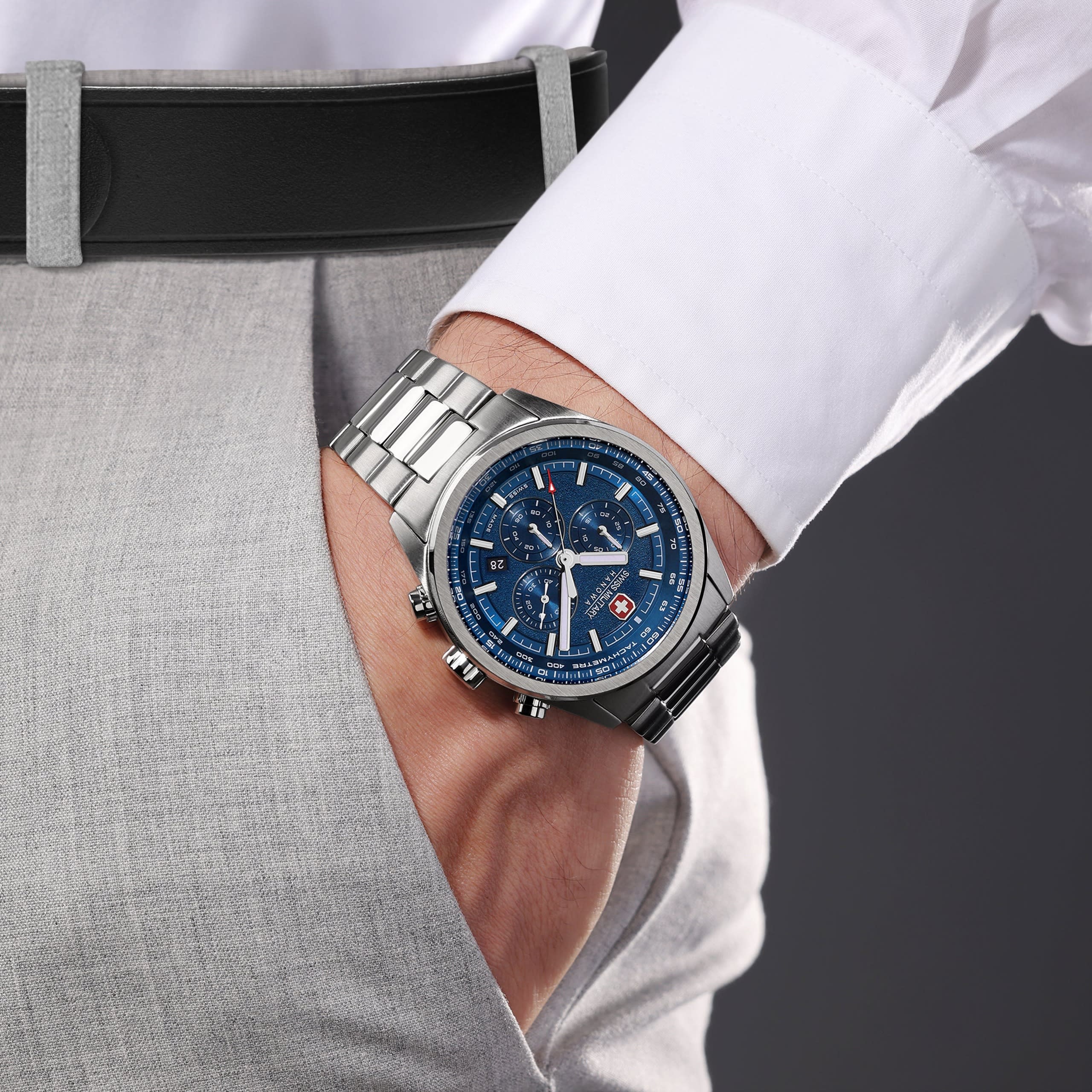 Swiss Military Hanowa Navalus PRO Chrono - Blue